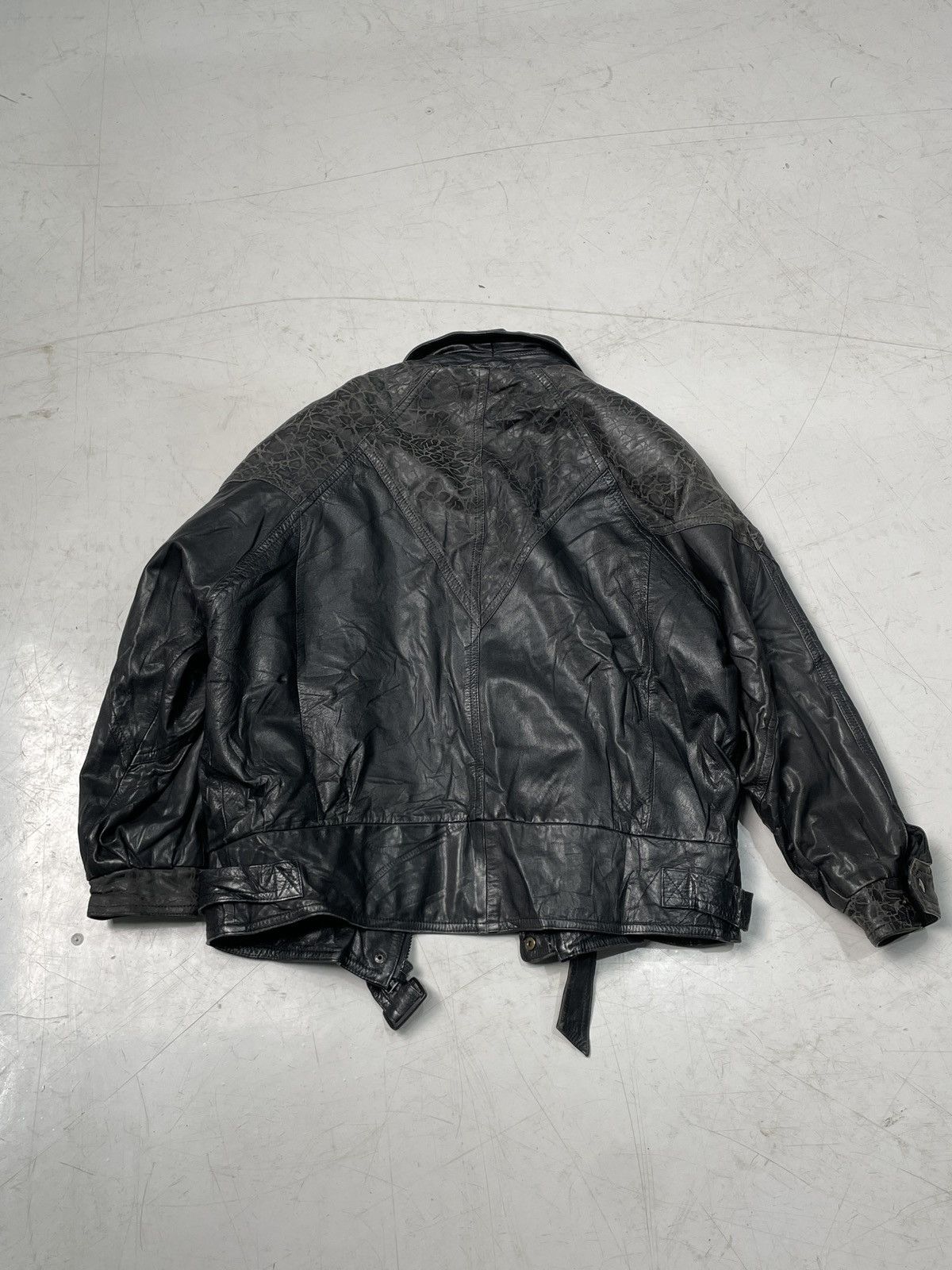 Danier 90s Leather Biker Jacket Size US M / EU 48-50 / 2 - 4 Thumbnail