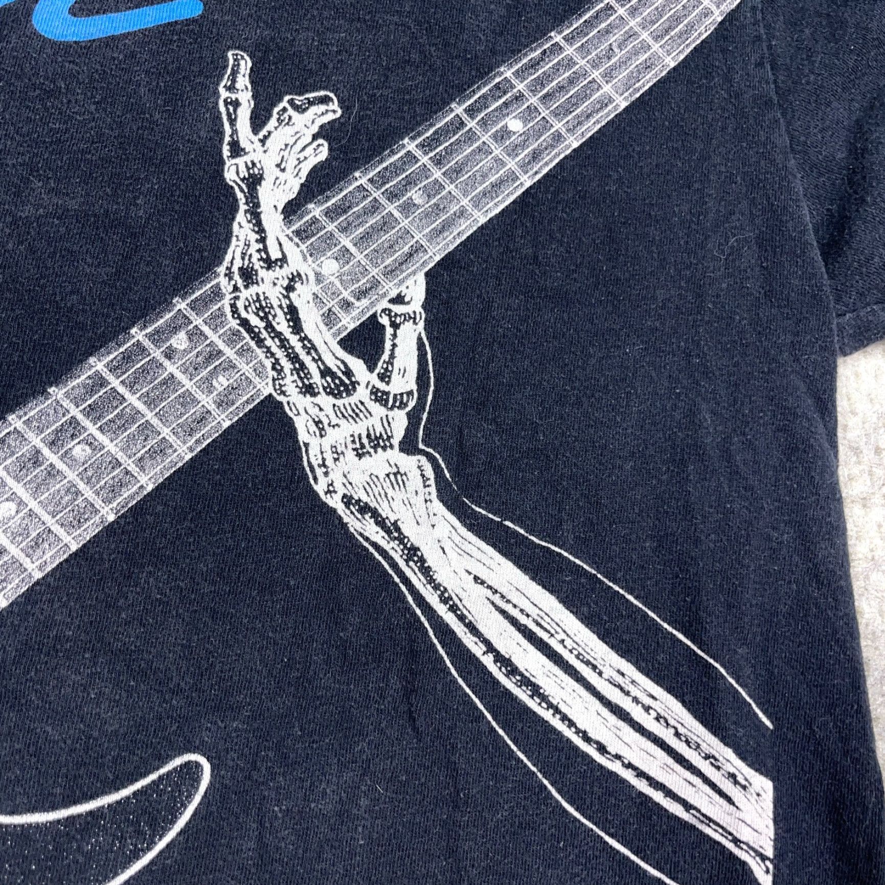 Fender VINTAGE Fender Shirt Men L Black Guitar Band Tee Skeleton Skate Punk Shirt Size US L / EU 52-54 / 3 - 3 Thumbnail