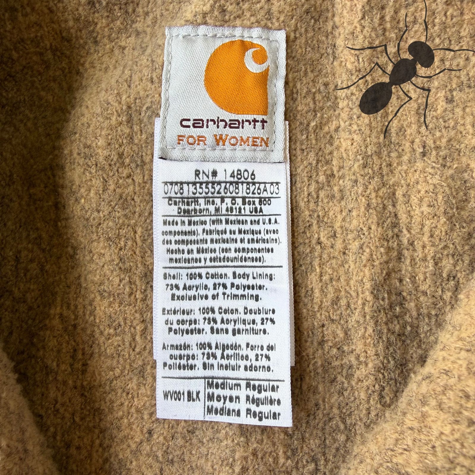 Carhartt × Vintage Carhartt WOMENS WV001 black work wear vest Size US M / EU 48-50 / 2 - 3 Thumbnail