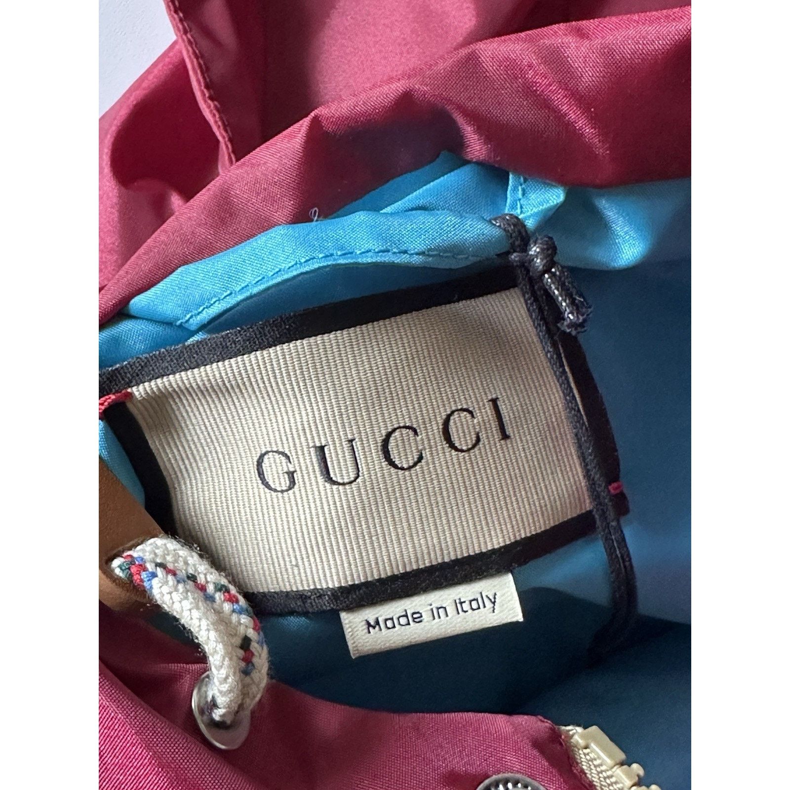 Gucci Gucci Nylon Blouson Jacket with Hoodie 40 US 740572 Size US L / EU 52-54 / 3 - 12 Thumbnail