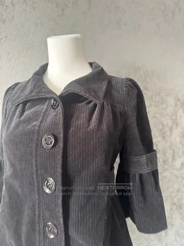 Burberry Burberry Black Cotton Blend Short Cardigan for Women. Size M / US 6-8 / IT 42-44 - 3 Thumbnail