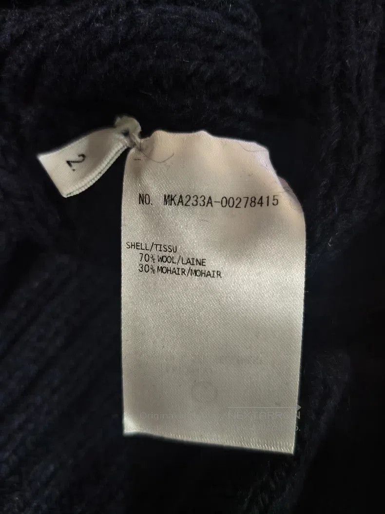 Thom Browne Thom Browne Coarse Knit Round Neck Mohair Sweater, Dark Bl Size US M / EU 48-50 / 2 - 6 Thumbnail