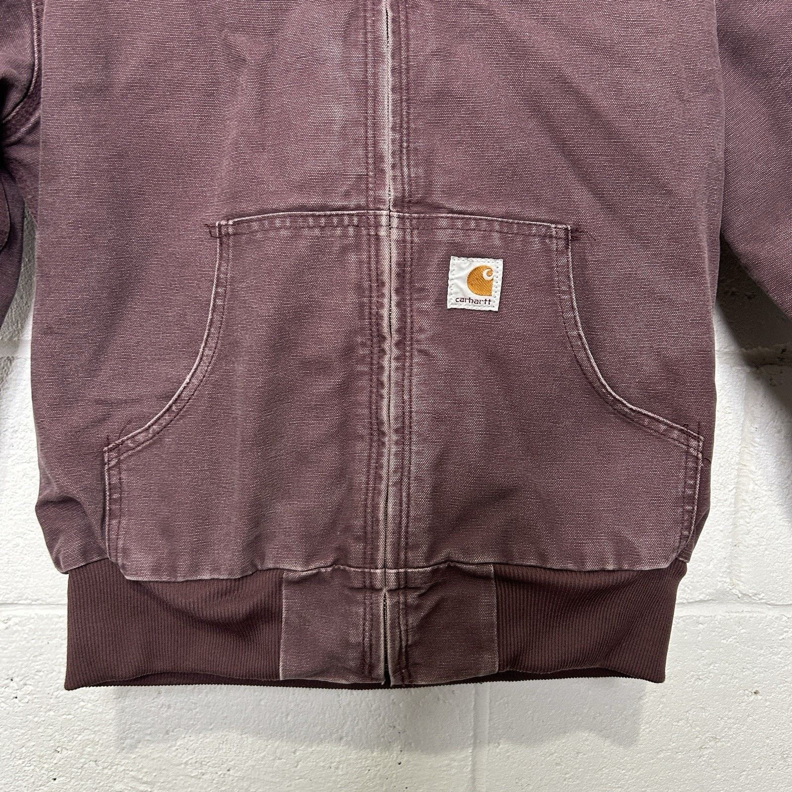 Carhartt Vintage Carhartt Quilted Active Jacket “Deep Plum” WJ130 DPM Size S / US 4 / IT 40 - 4 Thumbnail