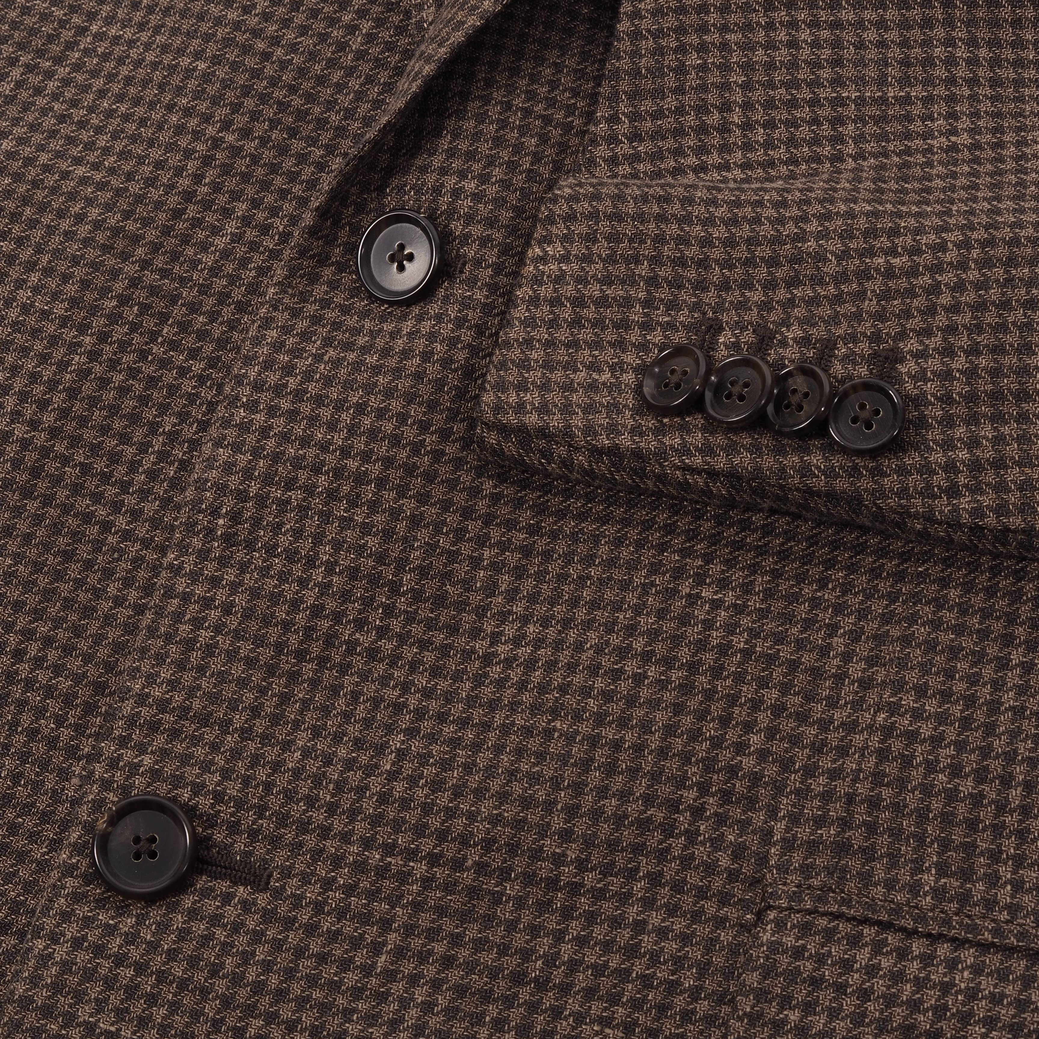 Caruso × Handmade RAFFAELLE CARUSO Linen Wool Silk Sport Coat Blazer Jacket Size 42R - 9 Thumbnail