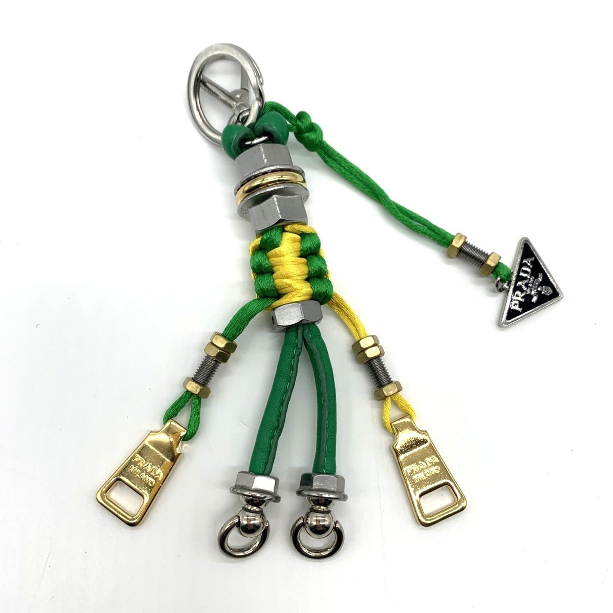 Prada Prada Robot Charm Leather x Metal Mint Pop String PRADA Size ONE SIZE - 1 Thumbnail