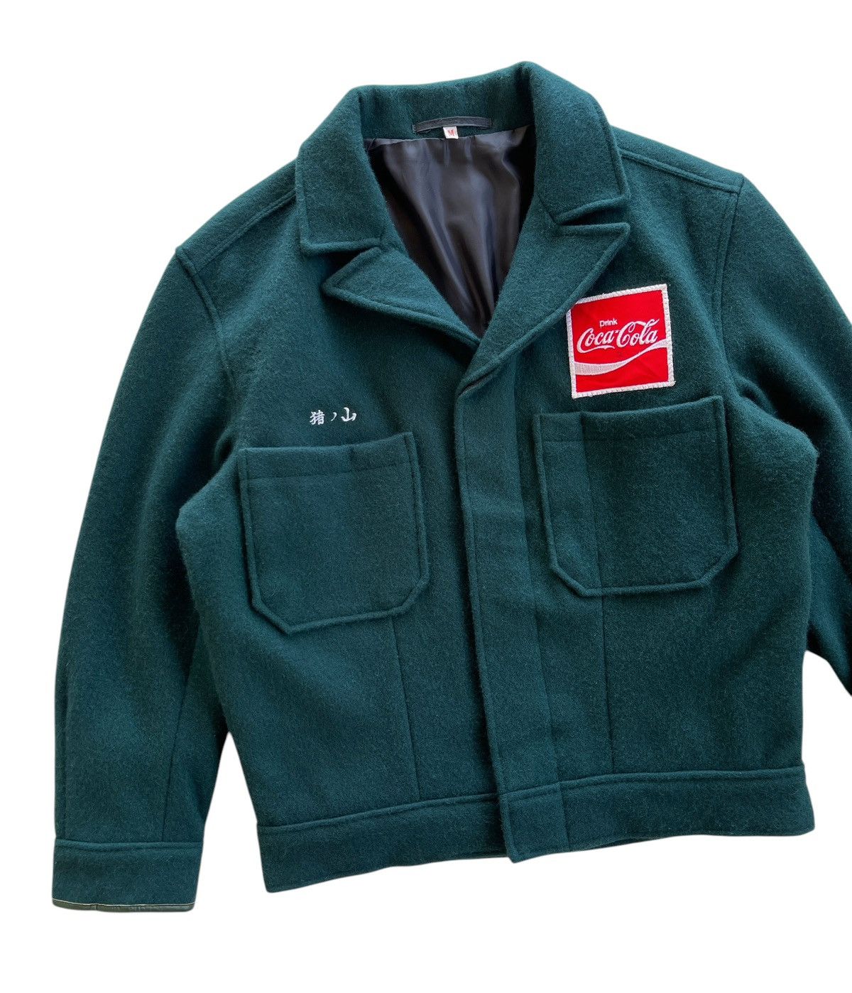 Coca Cola 1970s Japanese Coca Cola Wool Workers Jacket Size US M / EU 48-50 / 2 - 5 Thumbnail