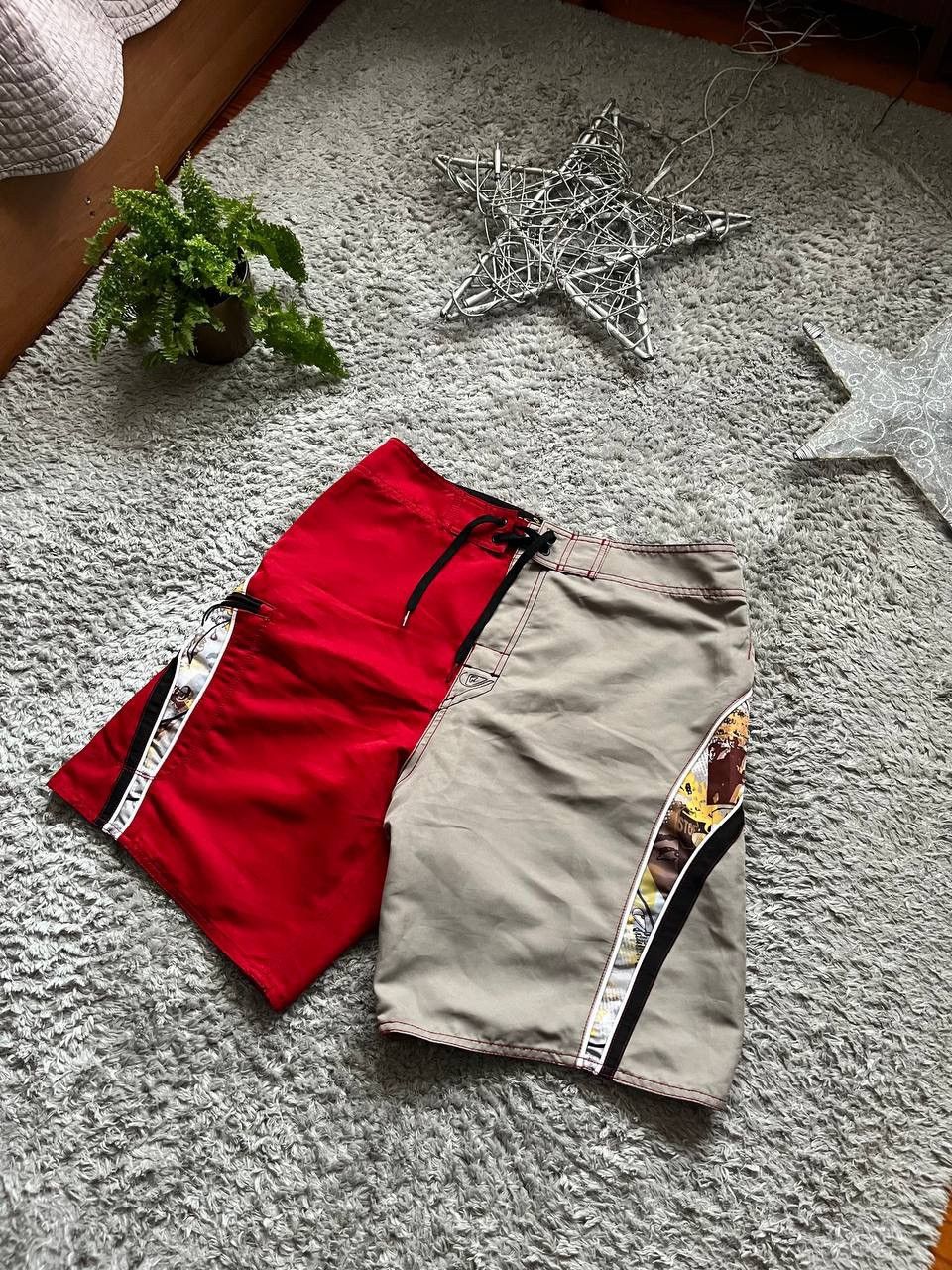 Quiksilver × Vintage Quicksilver Shorts Streetwear Vintage Graffiti Sk8 Logo Size US 31 - 4 Thumbnail