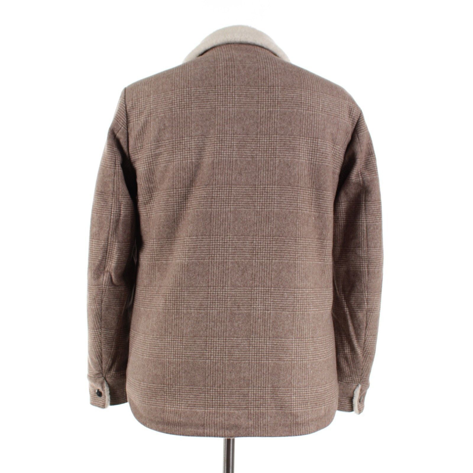Luciano Barbera Luciano Barbera Overshirt Size M US In Beige Wool Size US M / EU 48-50 / 2 - 5 Thumbnail