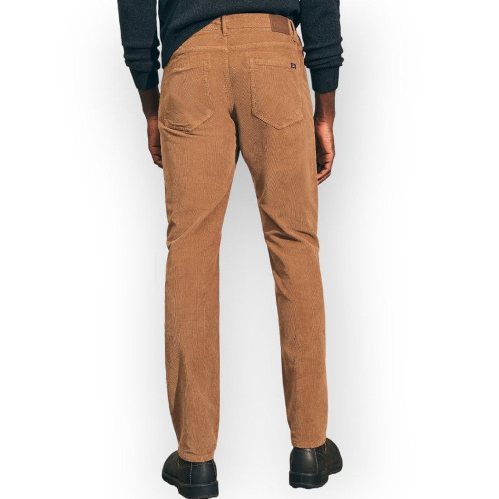 Faherty Faherty Stretch Corduroy 5-Pocket Pant Brown Slim Fit 38x29 Size US 38 / EU 54 - 4 Thumbnail