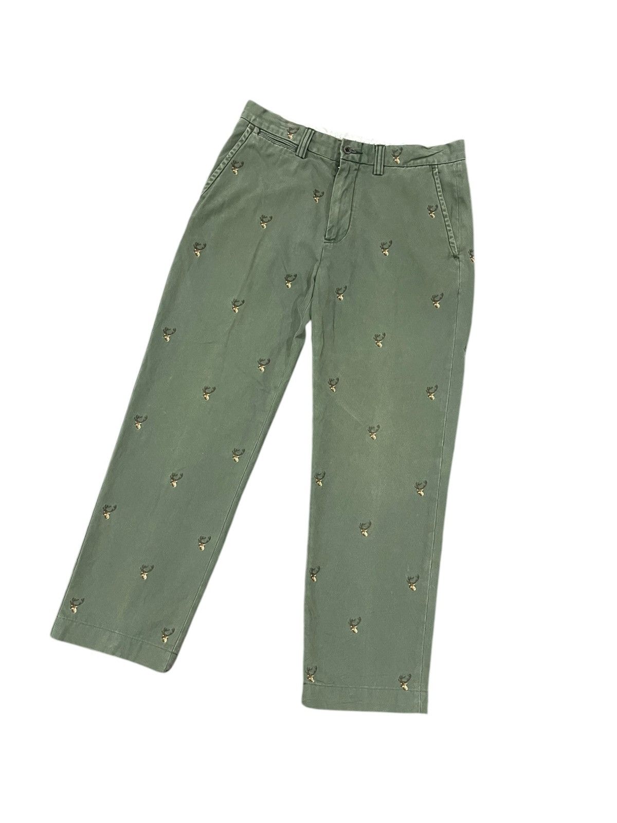 Polo Ralph Lauren Polo Ralph Lauren Embroidery Deer Pants Size US 32 / EU 48 - 2 Thumbnail