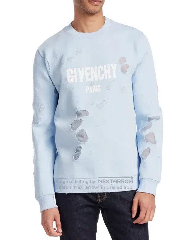Givenchy Givenchy Popular Ripped Hoodie Size US S / EU 44-46 / 1 - 7 Thumbnail