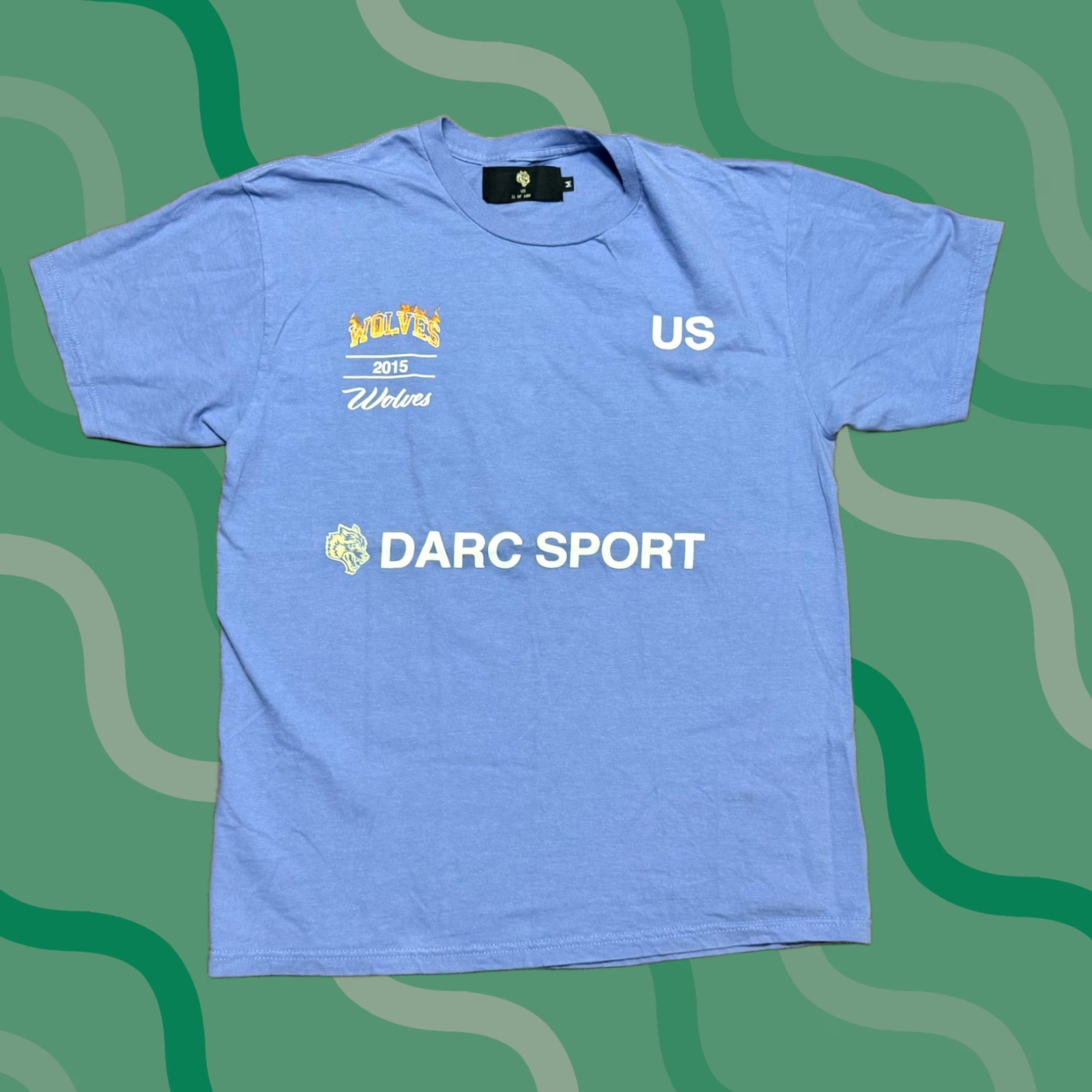 Darc Sport Darc sport wolves 2015 body building tee shirt size
