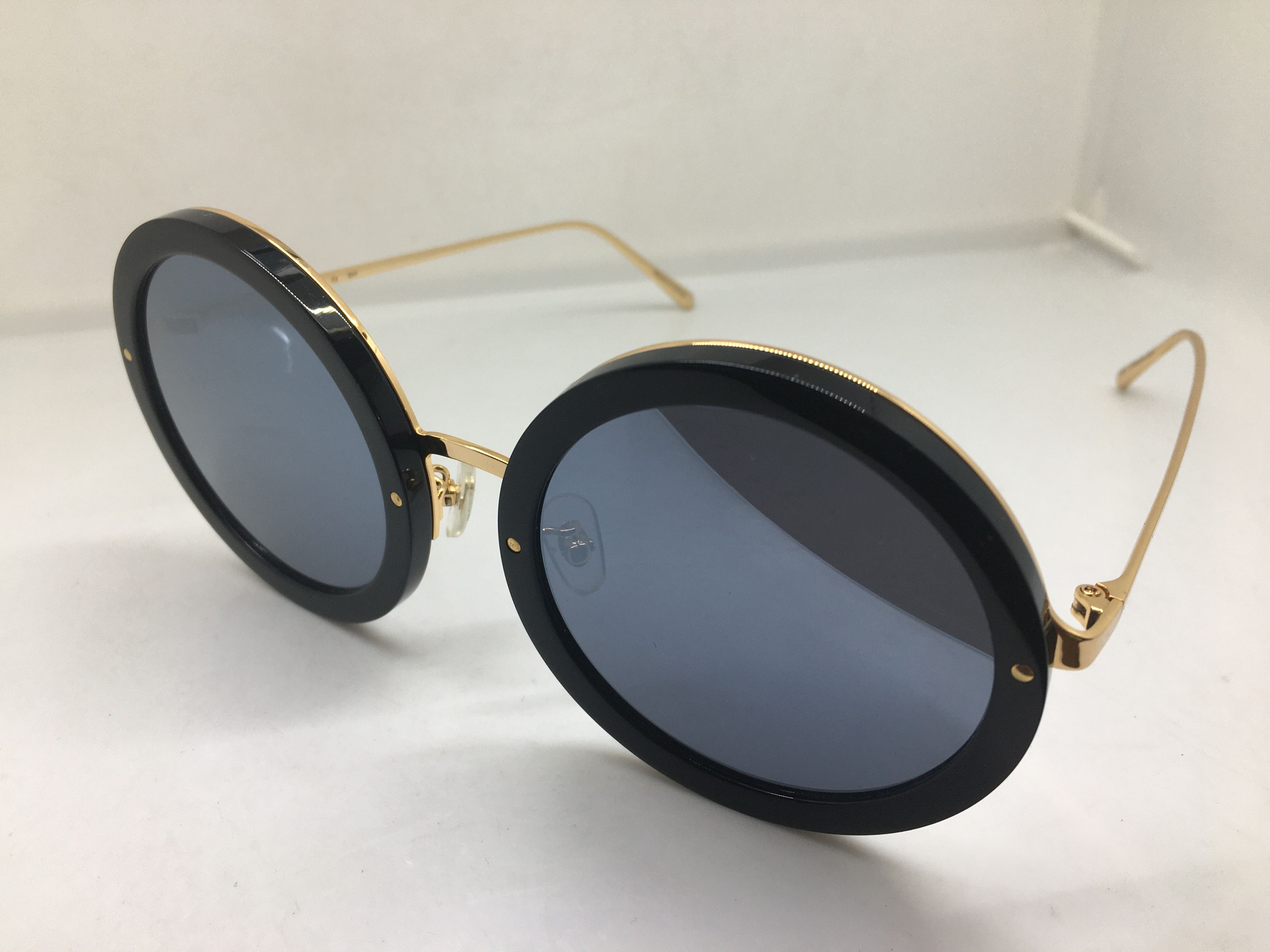Other Oversize Black Round Sunglasses Frame Ivy League Size ONE SIZE - 3 Thumbnail