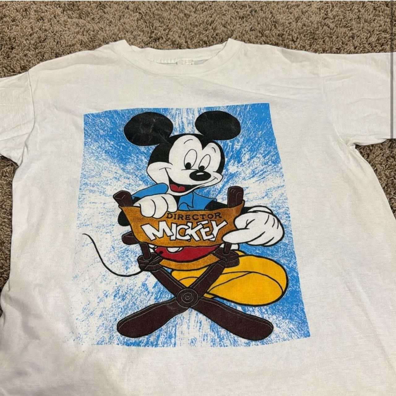 Disney × Vintage Vintage Mickey Mouse Director Tee Size US M / EU 48-50 / 2 - 2 Thumbnail