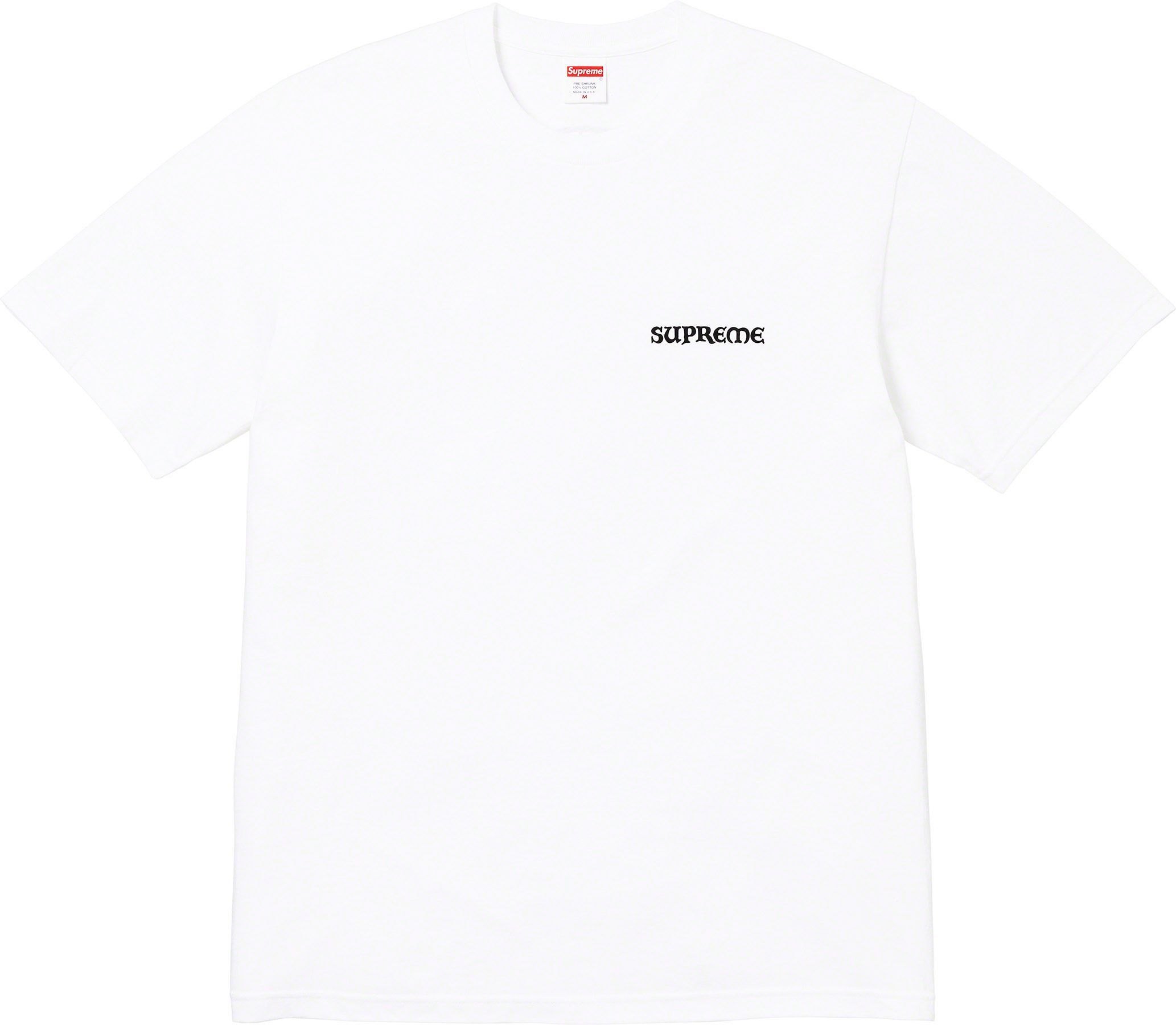 Supreme Supreme Worship Tee - White - XXL - FW23 | Grailed