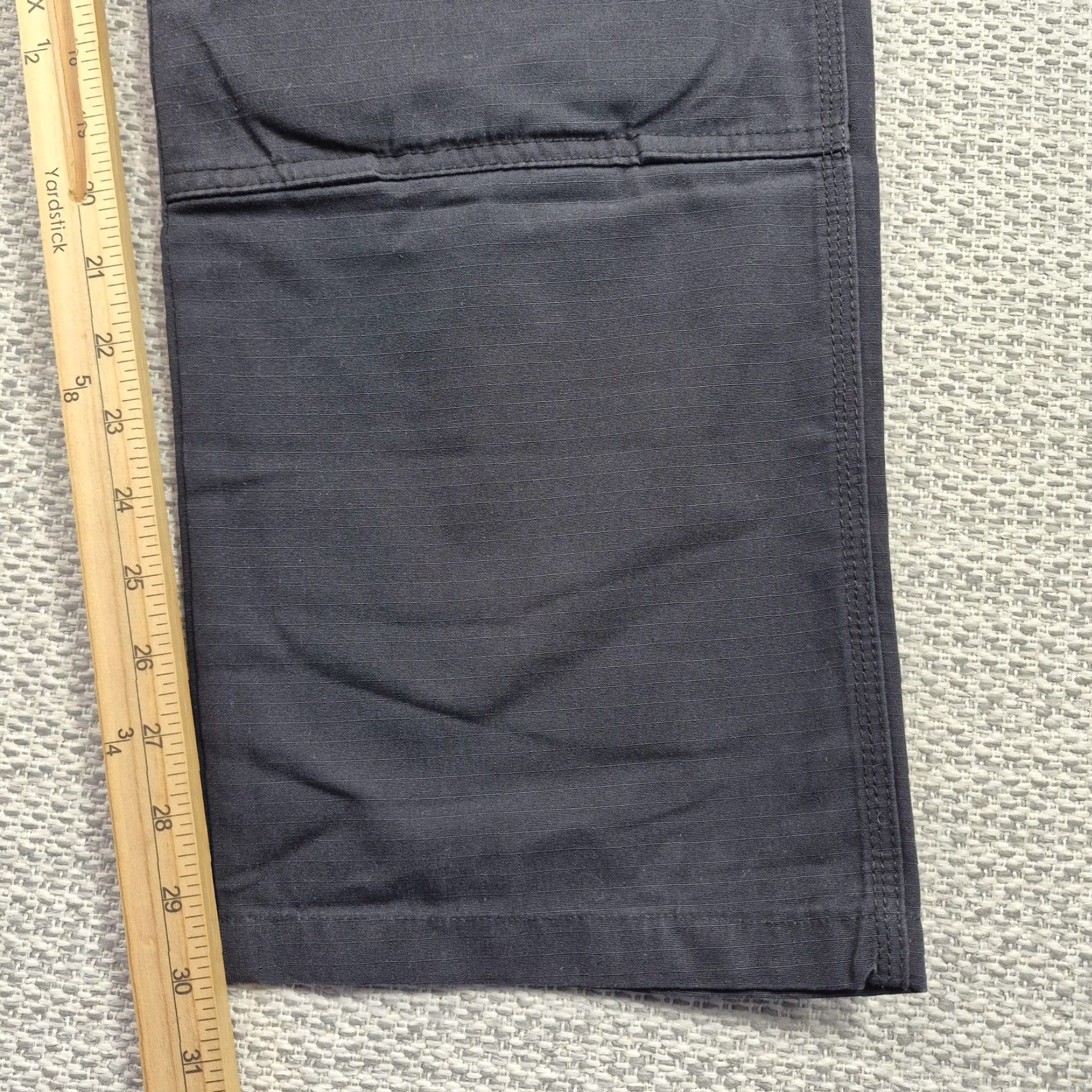 Vintage 5.11 Tactical Ripstop Pants Mens L Black Cargo Workwear Knee Pads Size US 33 - 6 Thumbnail