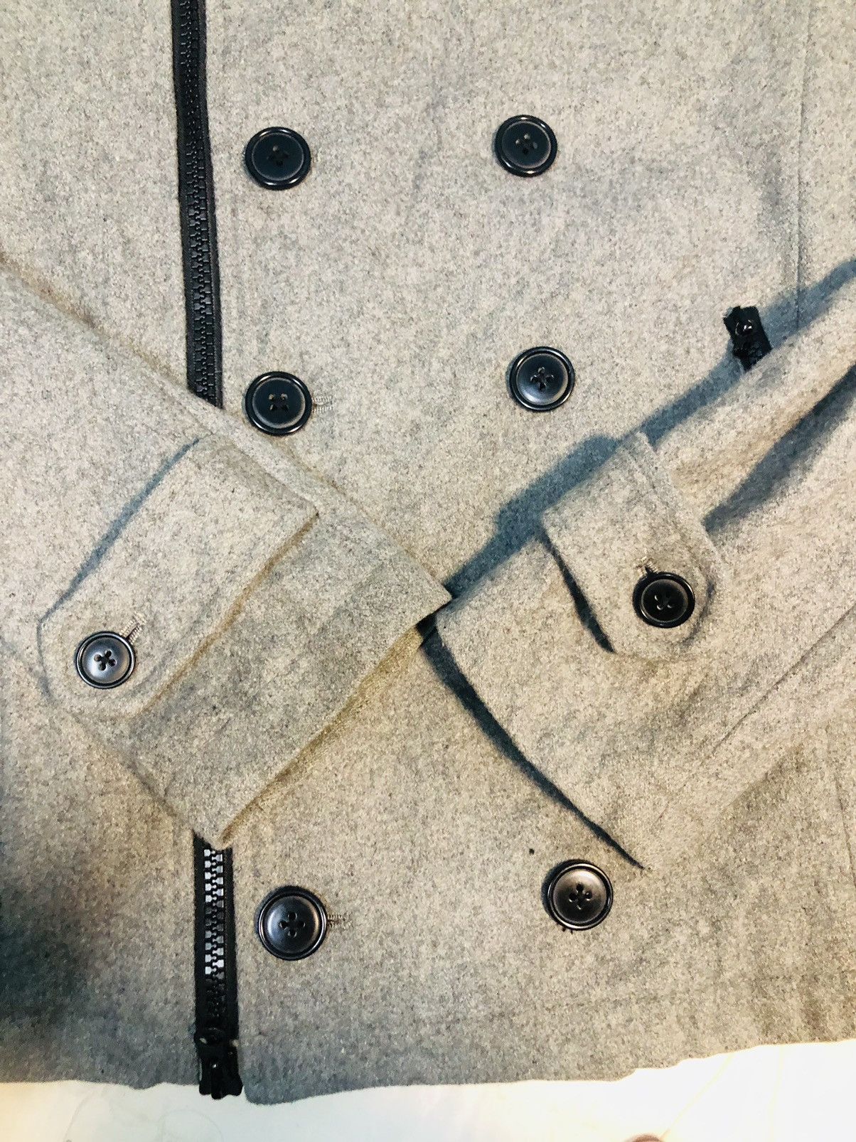 Japanese Brand Semantic Jacket With Zip And Double Buttons (14) Size US M / EU 48-50 / 2 - 5 Thumbnail