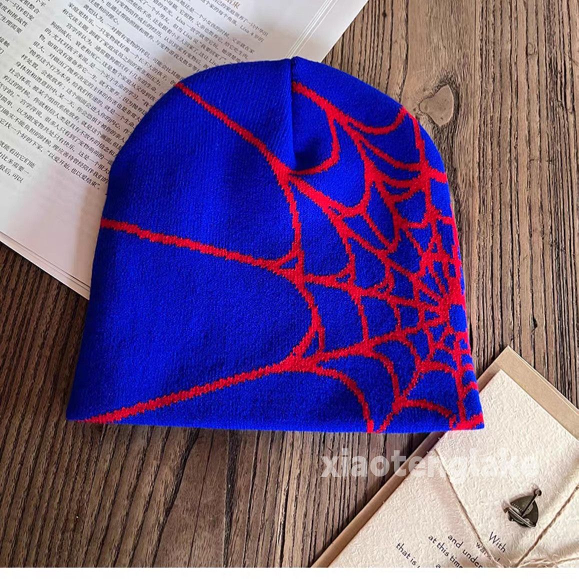 Vintage Utility pattern graphic festival party outdoor sports beanie Size ONE SIZE - 1 Preview