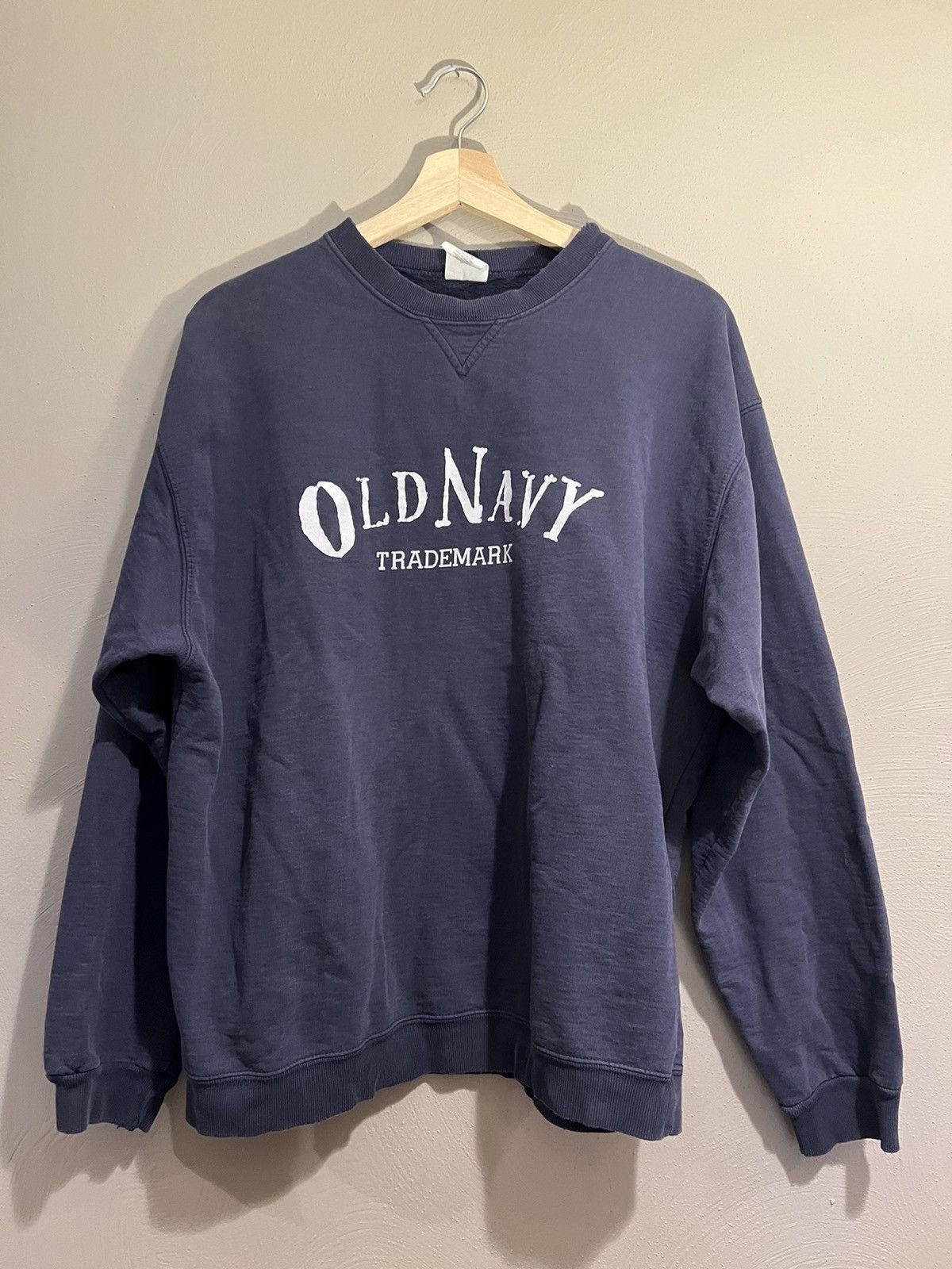 Old Navy Navy Vintage Old Navy Crewneck Size US L / EU 52-54 / 3 - 1 Thumbnail
