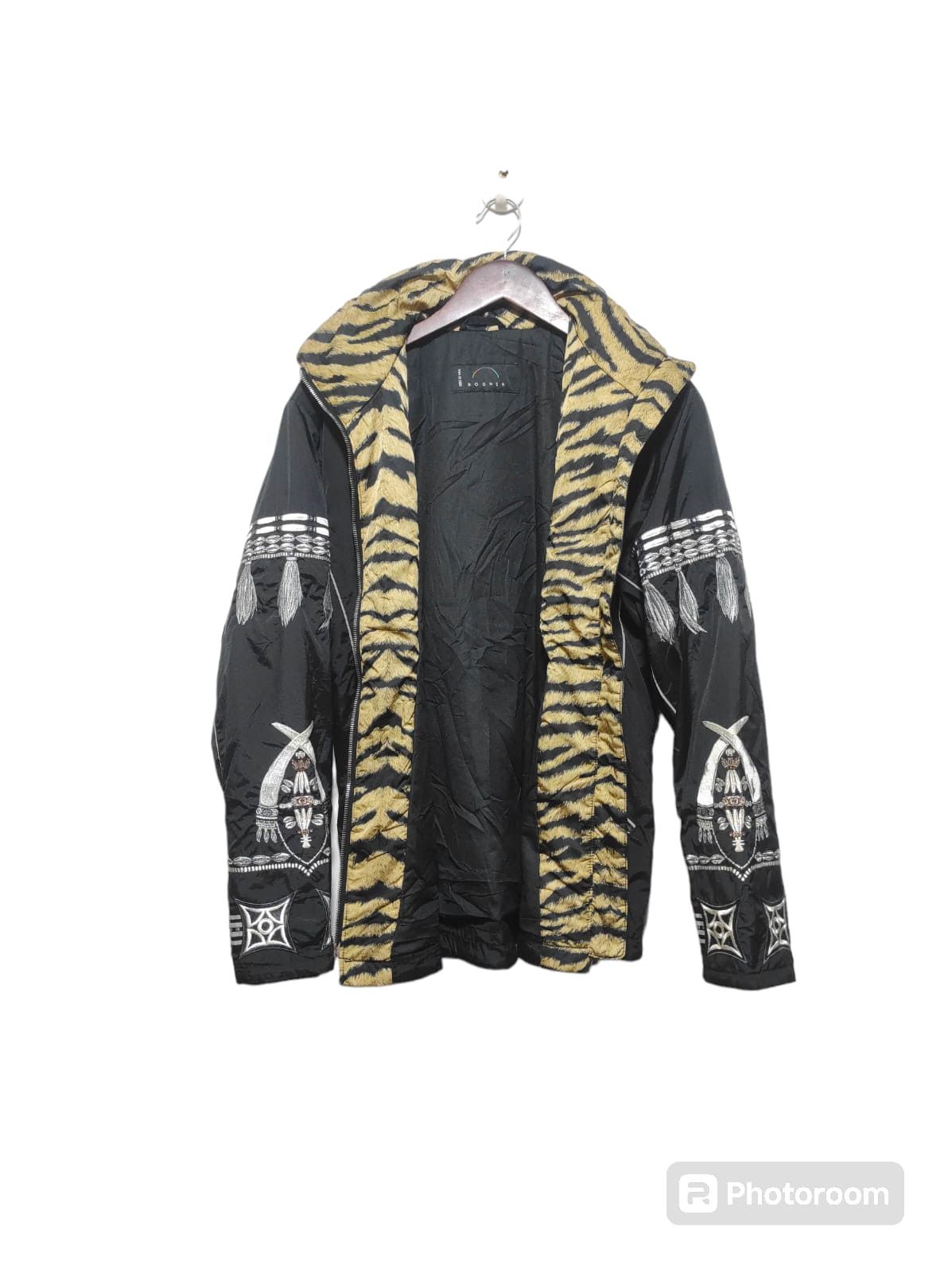 Bogner Vintage Bogner Embroidery Leopard Jacket Size US M / EU 48-50 / 2 - 1 Thumbnail