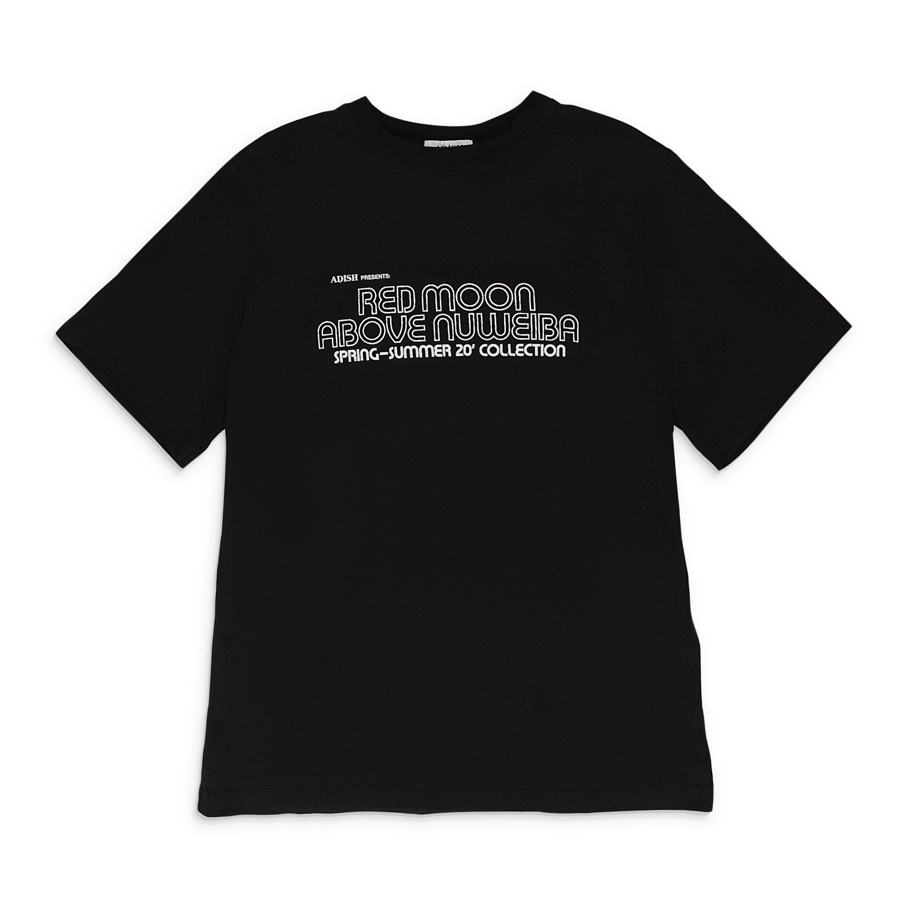 Adish Adish BLACK SHORT SLEEVE MOON ABOVE NUWEIBA T-SHIRT SIZE S Size US S / EU 44-46 / 1 - 1 Thumbnail