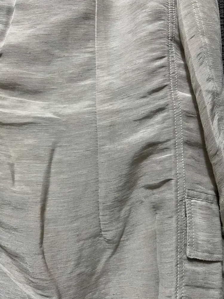 Rick Owens Sz 50 Rick Owens 14SS Mainline Linen & Silk Jacket Size US M / EU 48-50 / 2 - 5 Thumbnail