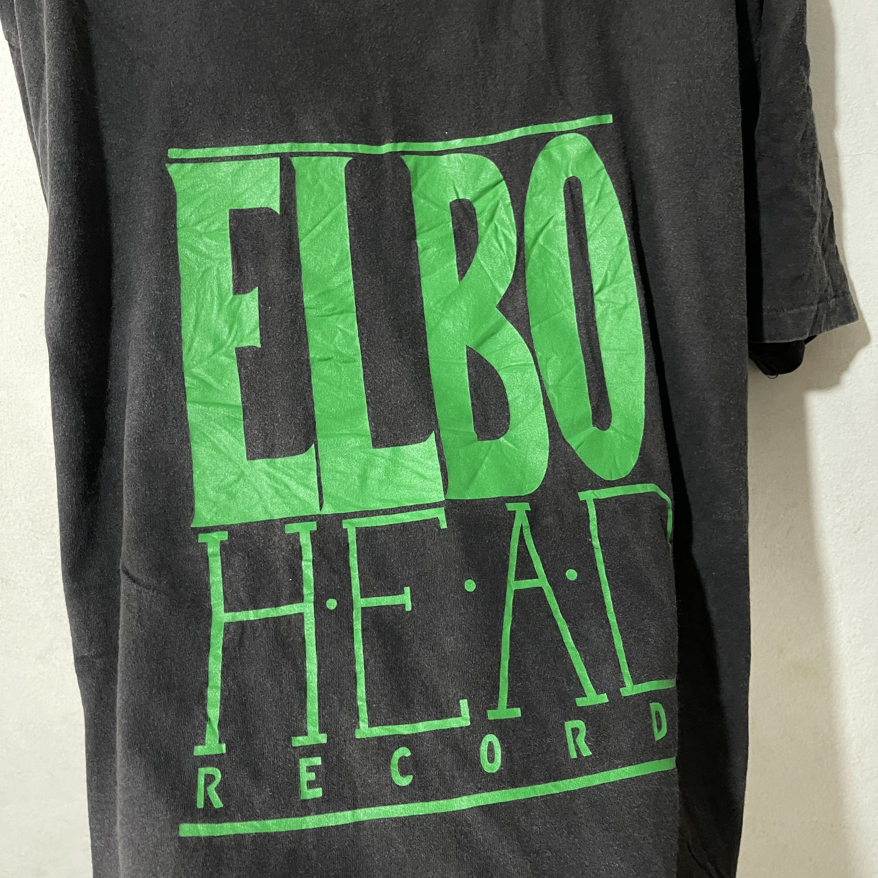 Band Tees × Vintage Vintage 90s Elbo Head Records Shirt Size US XL / EU 56 / 4 - 2 Thumbnail