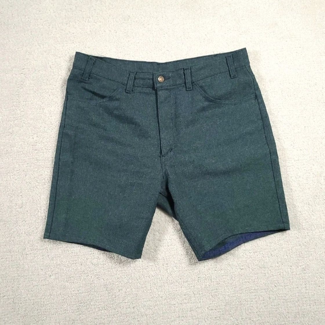 Levi's VINTAGE Levi’s Shorts Mens 36x8 Blue Scovill Zipper Black Tab Casual Chino 8 in Inseam Mens Size US 36 / EU 52 - 2 Thumbnail