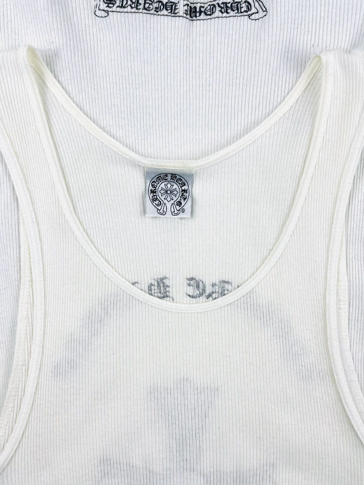 Chrome Hearts Chrome Hearts Kyosuke Himuro Cross Tank Top White Size US M / EU 48-50 / 2 - 6 Thumbnail