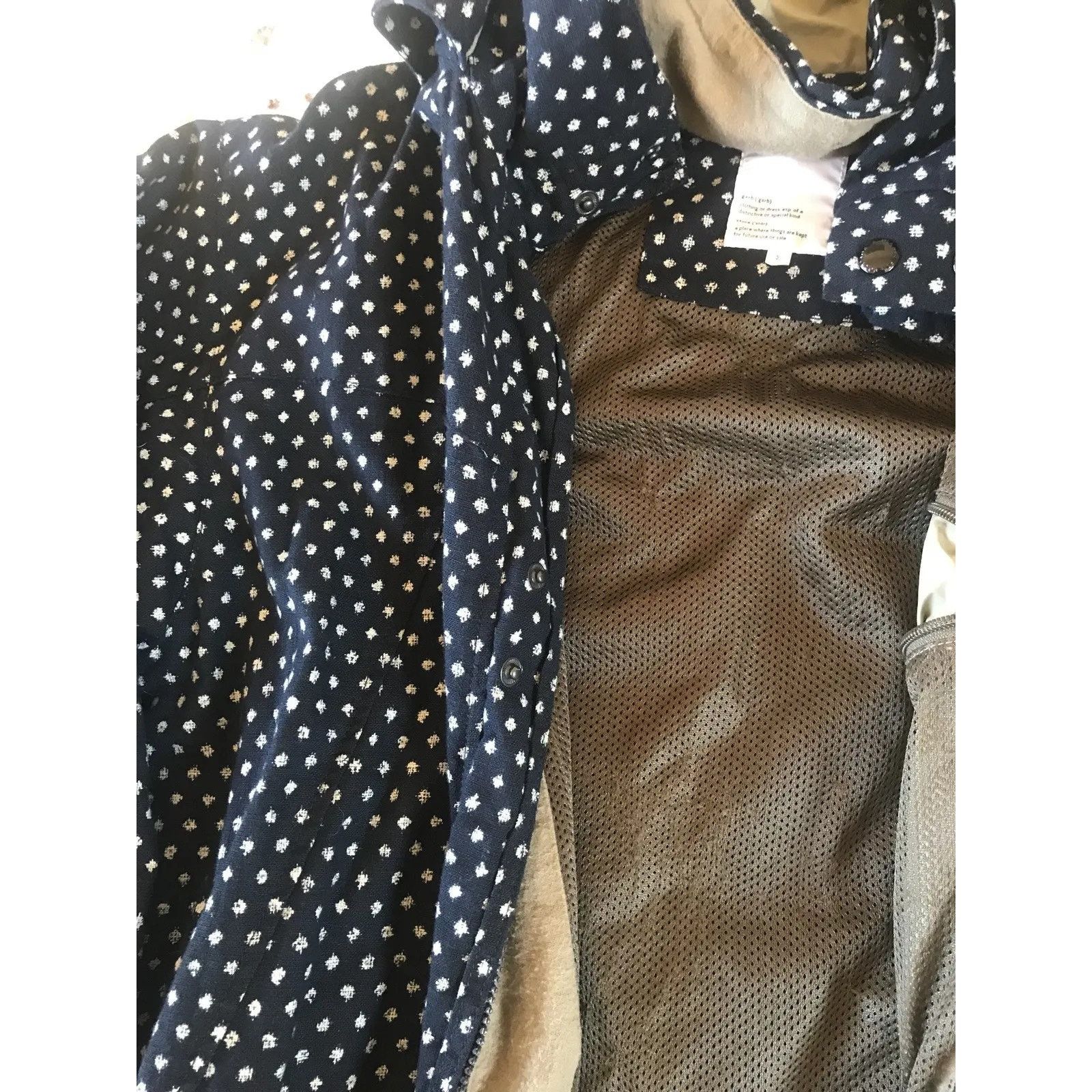 Garbstore Partisan Navy Lightweight Parka in Blue Size US M / EU 48-50 / 2 - 11 Thumbnail