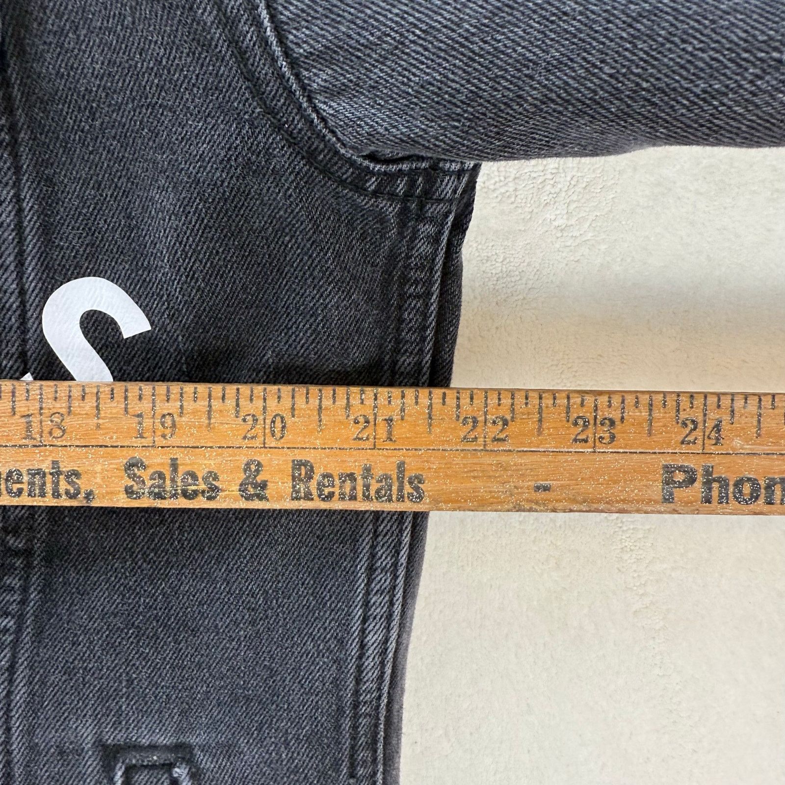7 For All Mankind 7 FOR ALL MANKIND X AFTERHOURS WOMEN'S SMALL QUILTED DENIM Size S / US 4 / IT 40 - 4 Thumbnail