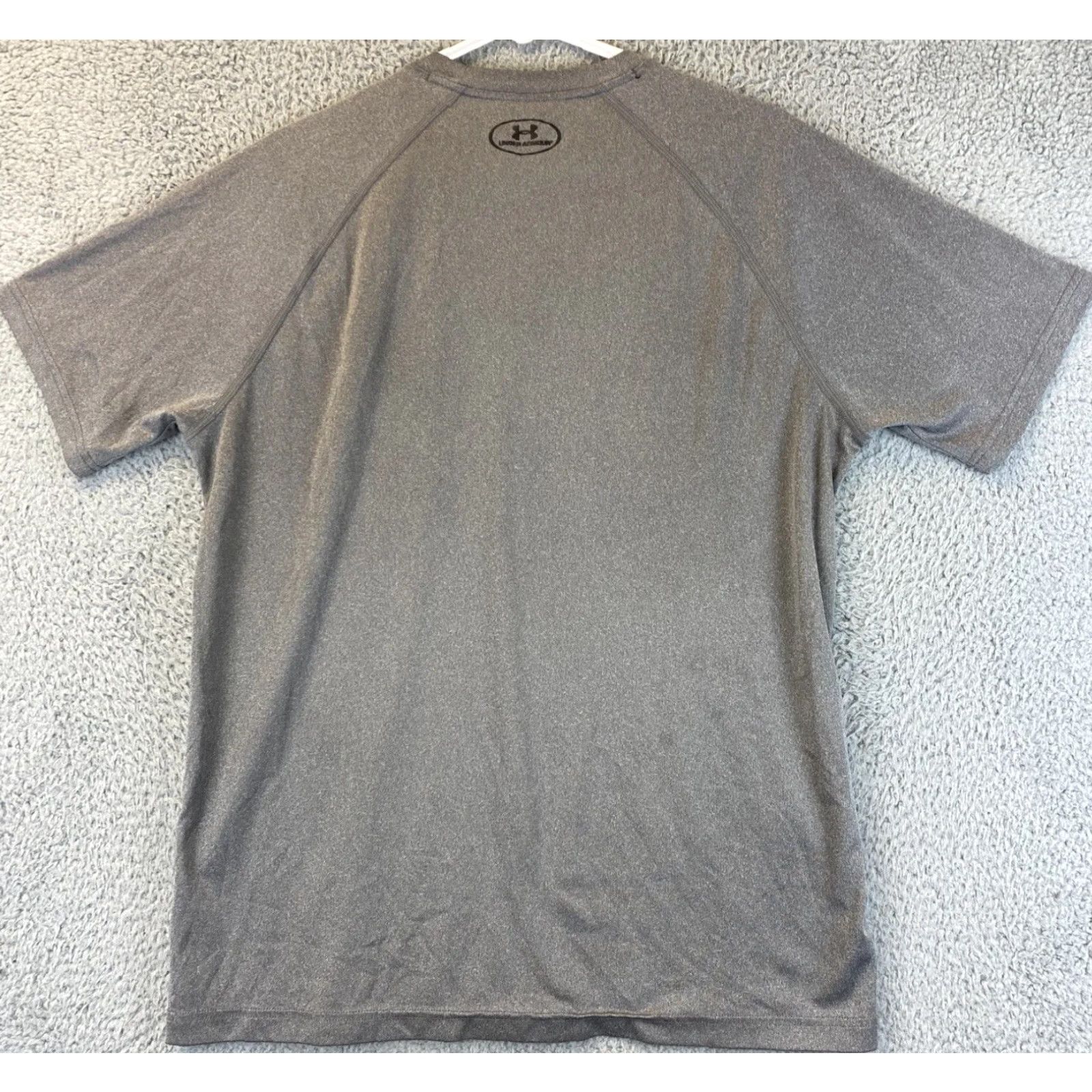 Under Armour Under Armour Shirt Men L Dri-Fit Gray Short Sleeve Crew Pullover Athletic Basic Outdoor Athleisure 68-20 Mens Size US L / EU 52-54 / 3 - 6 Thumbnail