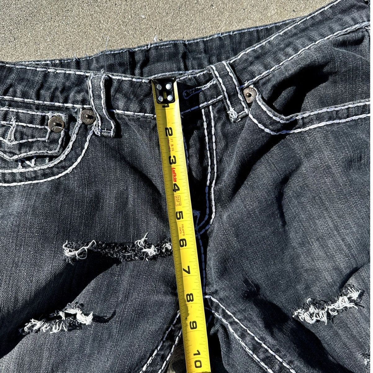 True Religion True Religion Billy Super T Jean Denim Cut Distress Shorts Size US 32 / EU 48 - 8 Thumbnail