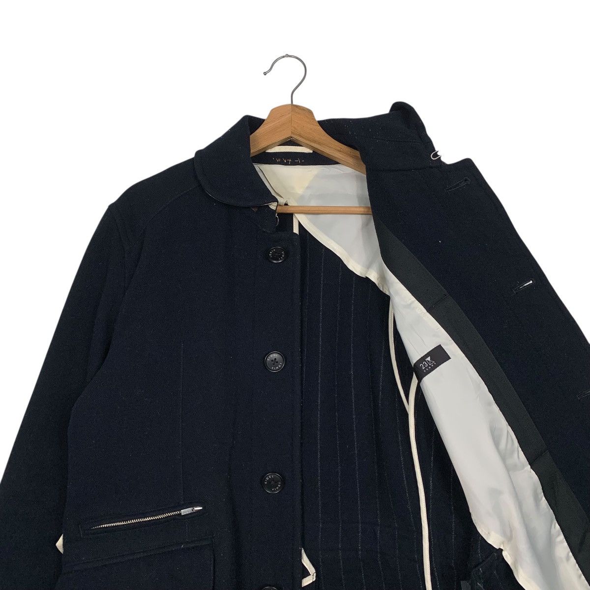 Japanese Brand Japanese Brand 23hours Homme Wool Jacket Size US S / EU 44-46 / 1 - 10 Thumbnail
