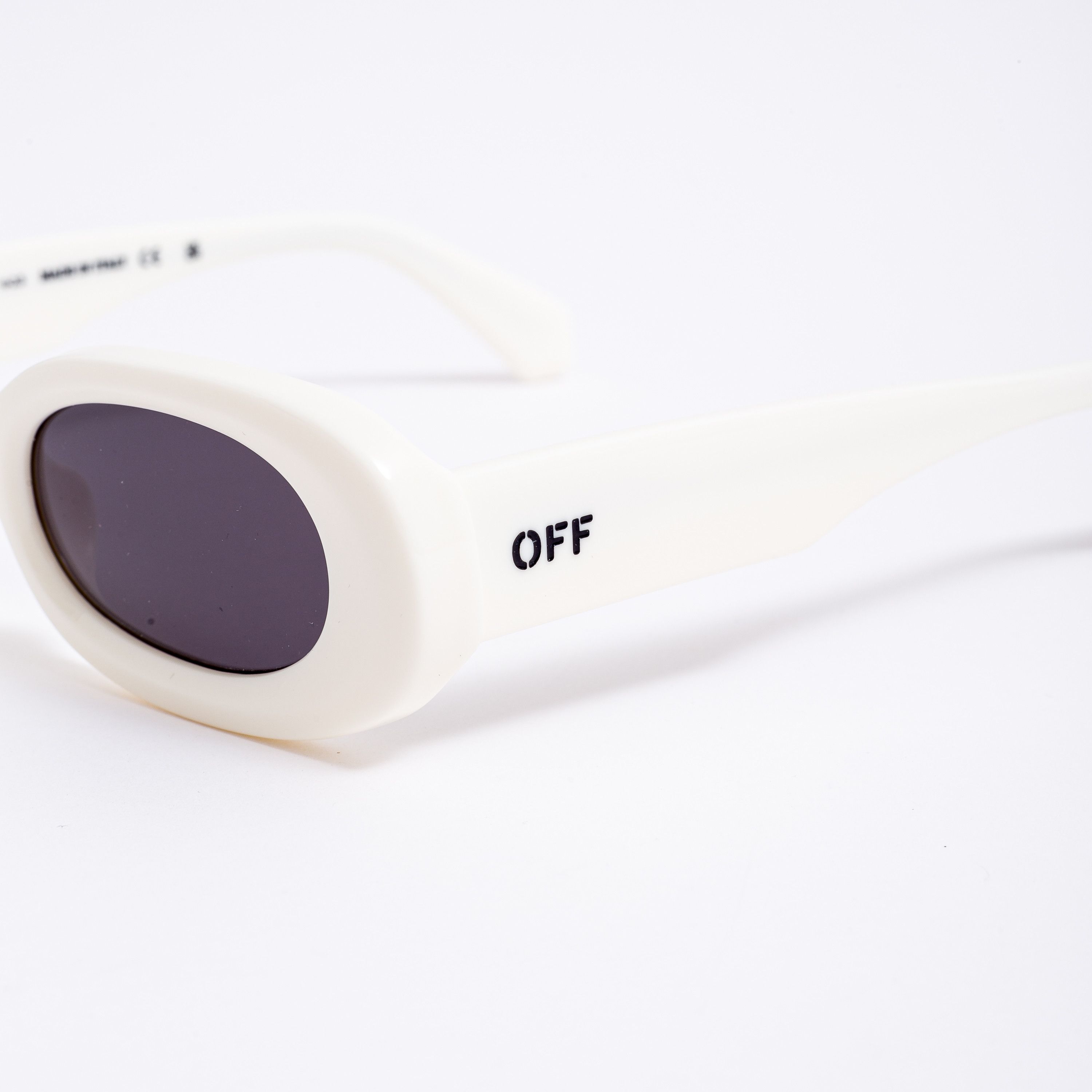 Off-White OFF WHITE Amalfi Oval-Frame Sunglasses WHITE Size ONE SIZE - 3 Thumbnail