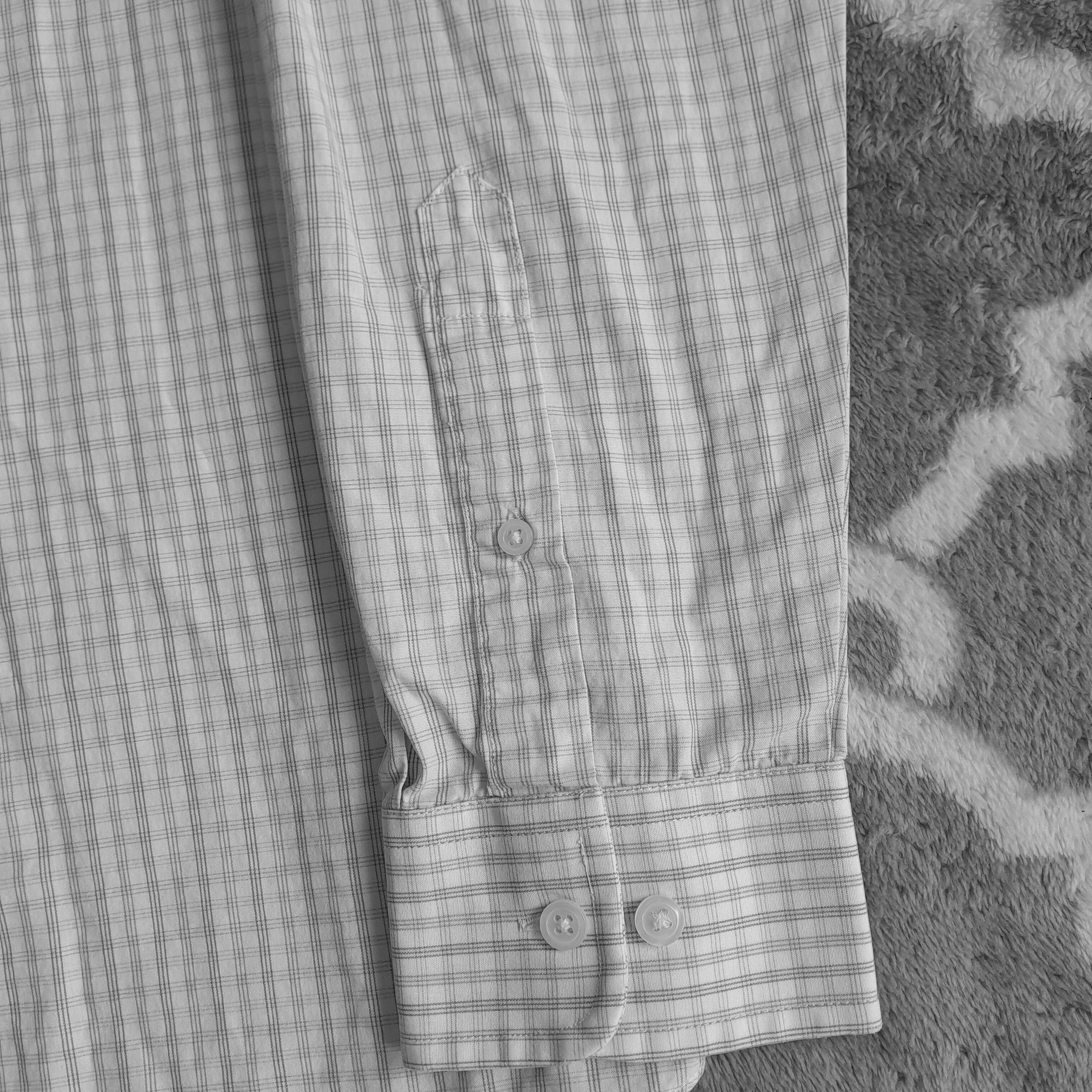 Croft & Barrow Croft & Barrow Men's Blue Striped Long Sleeve Dress Shirt 16 Size US M / EU 48-50 / 2 - 4 Thumbnail