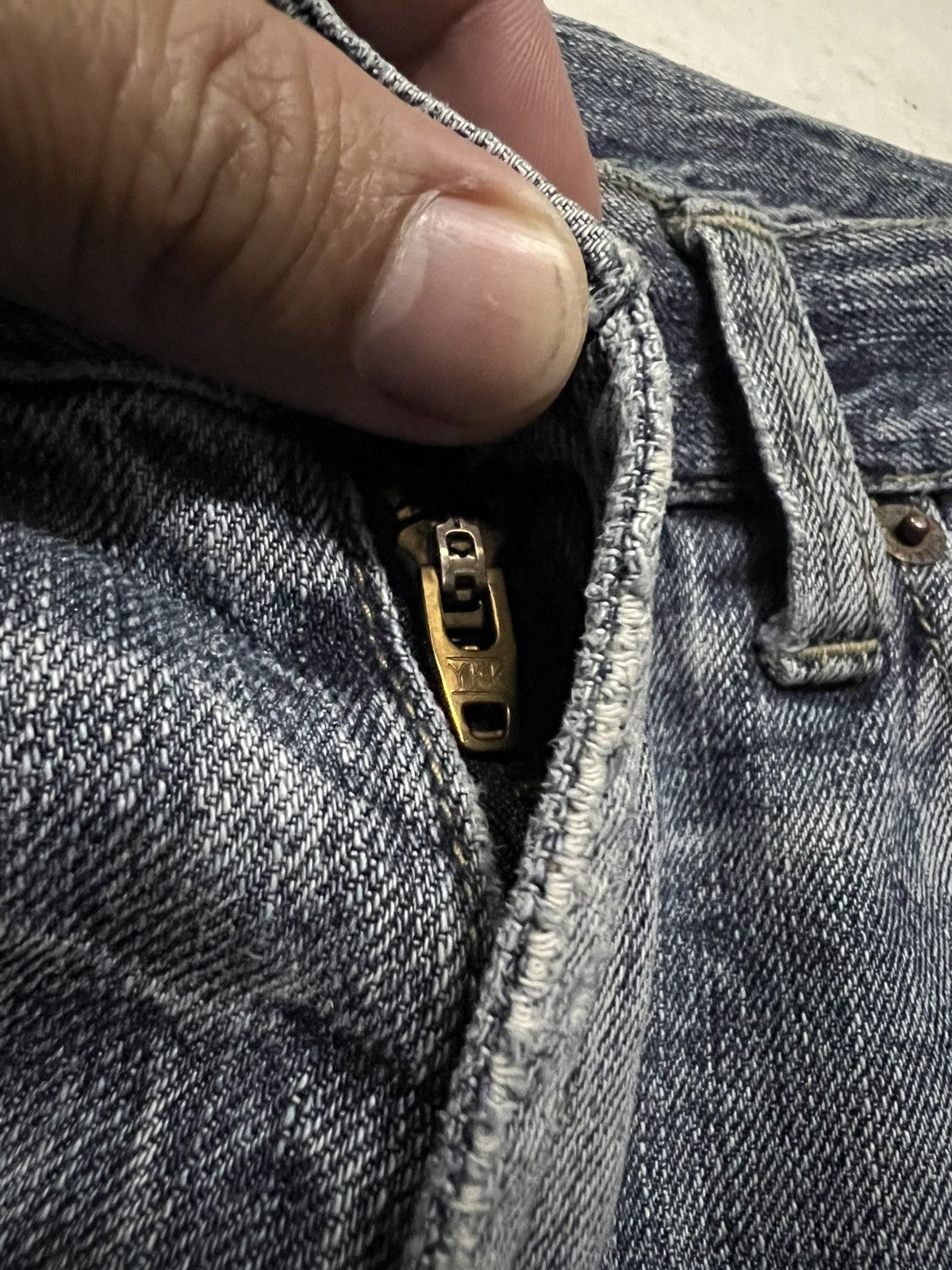 Japanese Brand Anti Label Faded Jean Japan Size US 32 / EU 48 - 11 Thumbnail