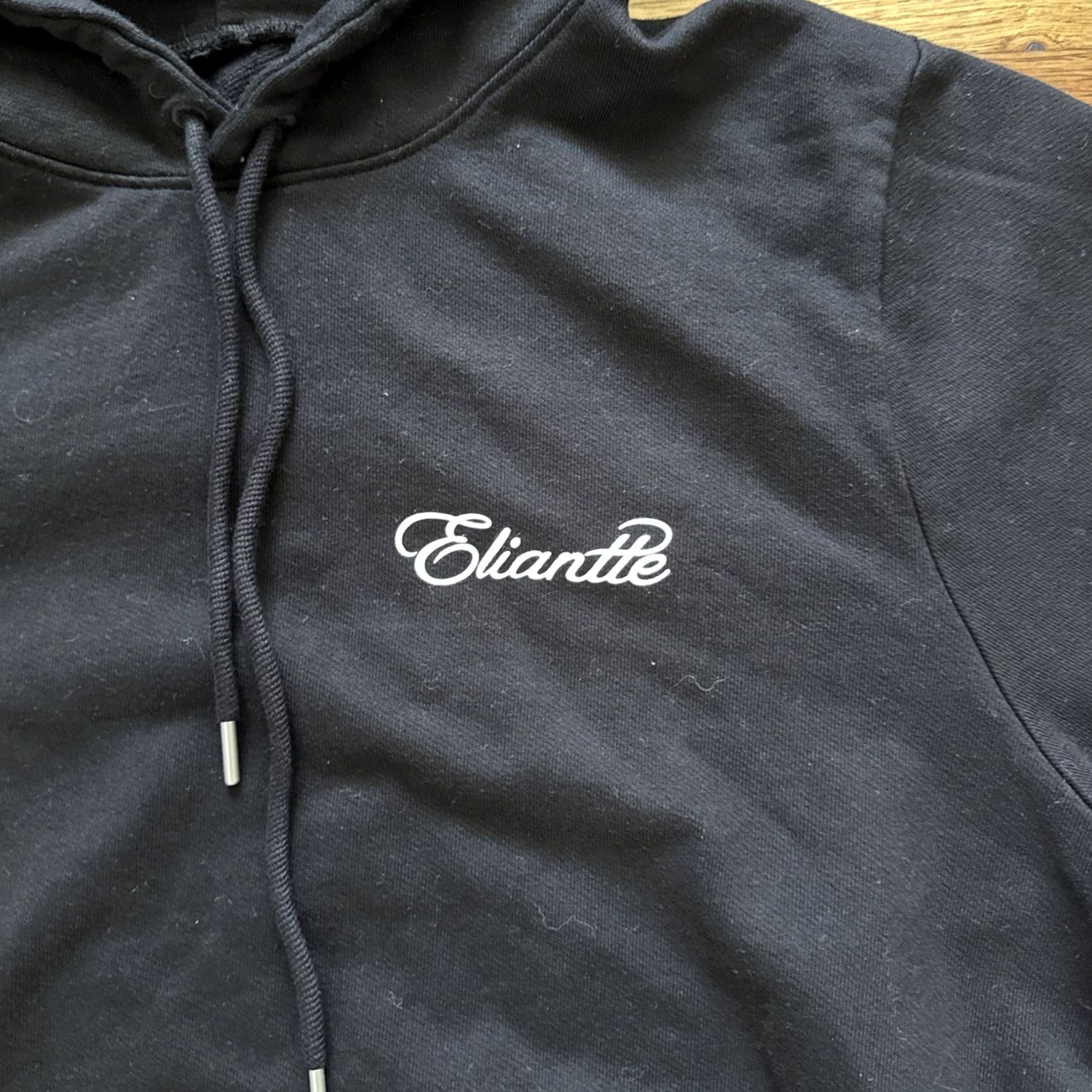 Logo 7 Eliantte Hoodie Crew Neck Logo Print Size L Men Black Size US L / EU 52-54 / 3 - 2 Thumbnail