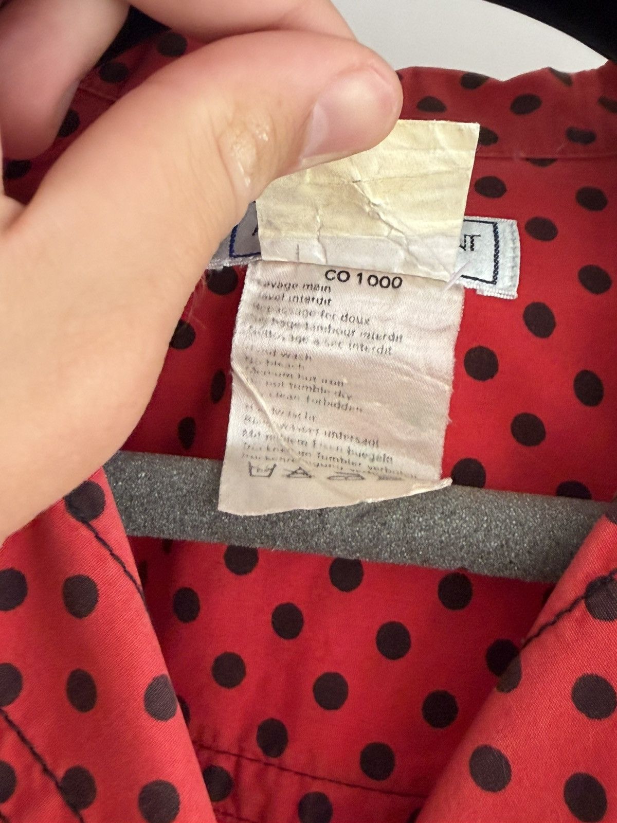 Yves Saint Laurent Vintage Yves Saint Laurent Polka Dot Dress Size M / US 6-8 / IT 42-44 - 6 Thumbnail