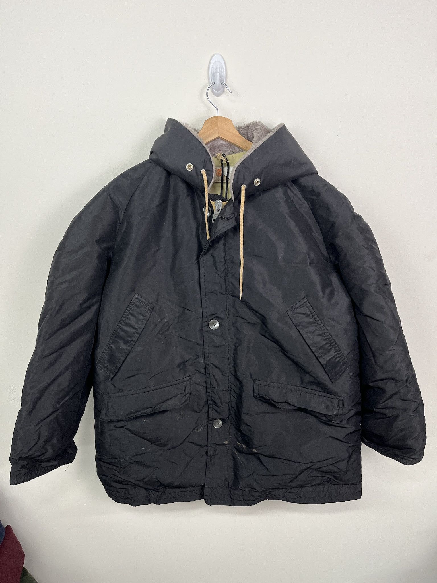 Other Vintage Coat 1980s Comfy Zip Hood Puffer Coat Size XL Size US XL / EU 56 / 4 - 1 Thumbnail