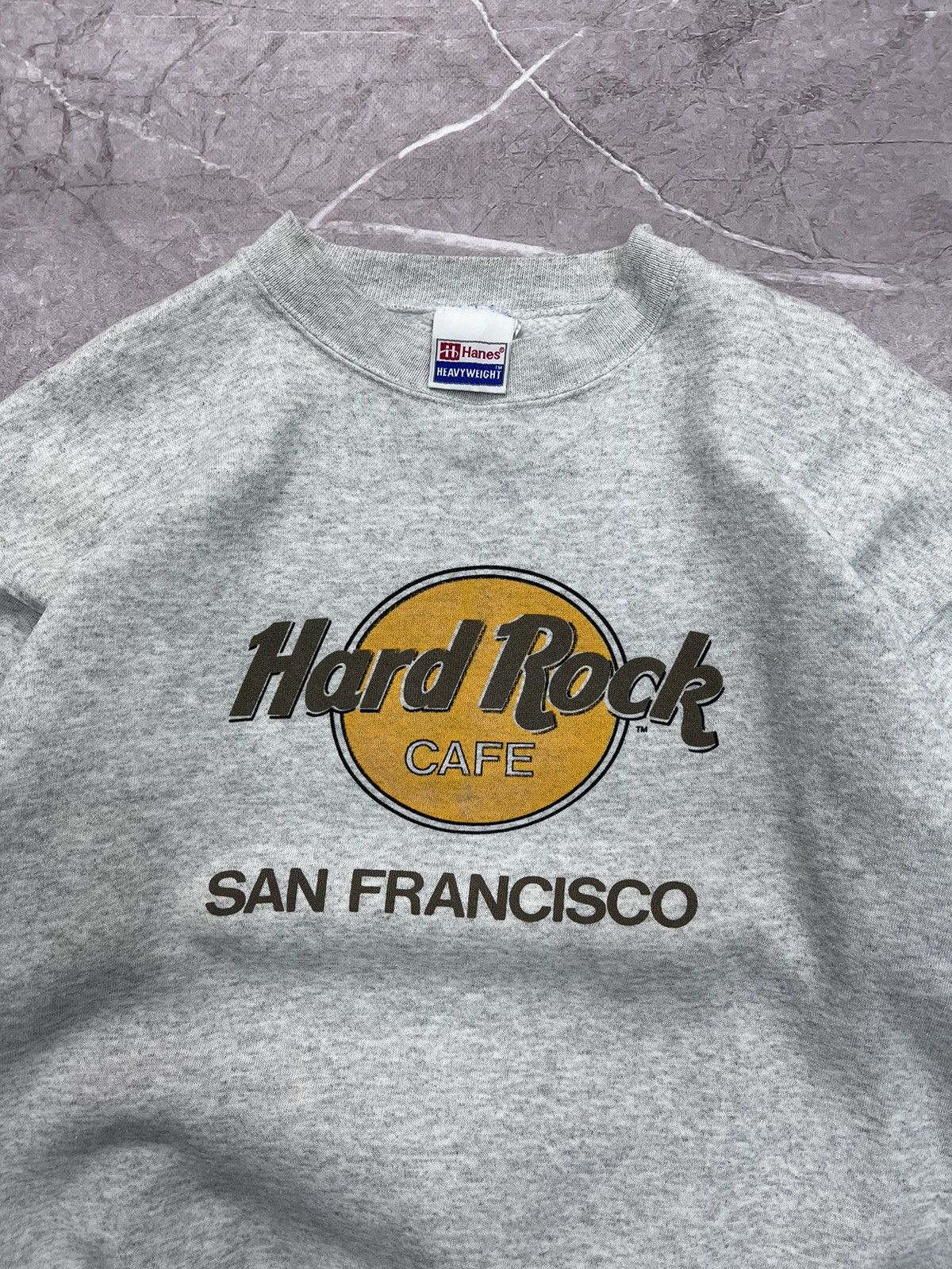 Hard Rock Cafe × Vintage 90s vintage Hard Rock Cafe San Francisco baggy sweatshirt Size US L / EU 52-54 / 3 - 3 Thumbnail