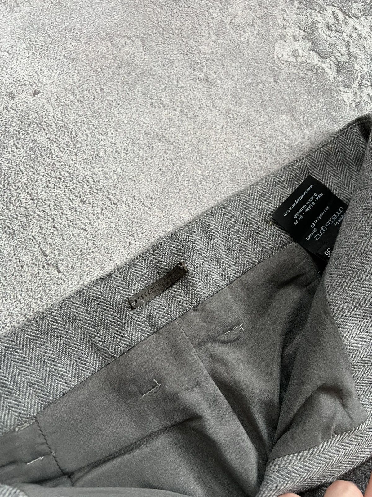 Annette Gortz Annette Gortz Pants Womens 36 Straight Wool Luxury Business Size 25" / US 0 / IT 36 - 8 Thumbnail
