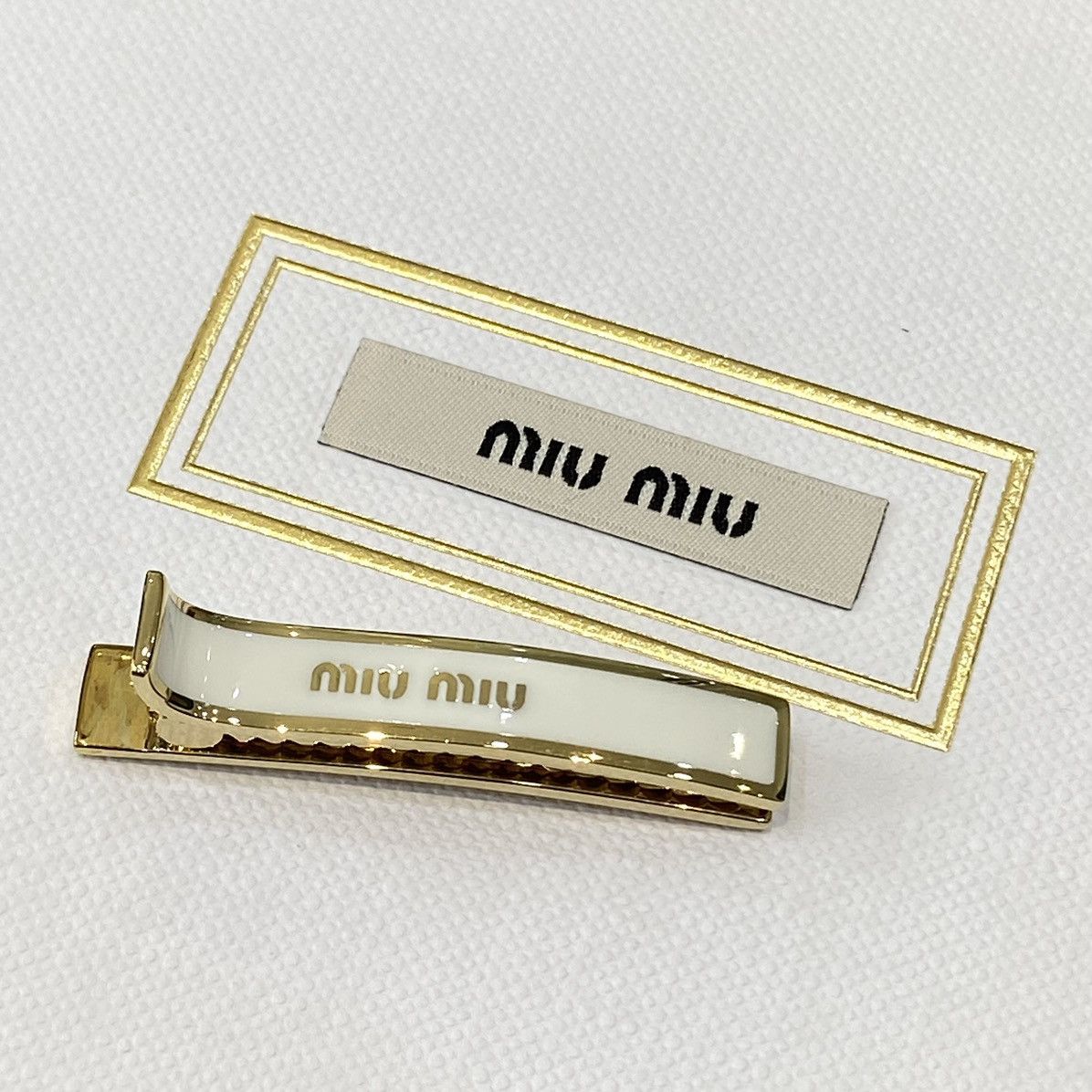 Miu Miu MIU MIU Hair Clip Size ONE SIZE - 3 Thumbnail