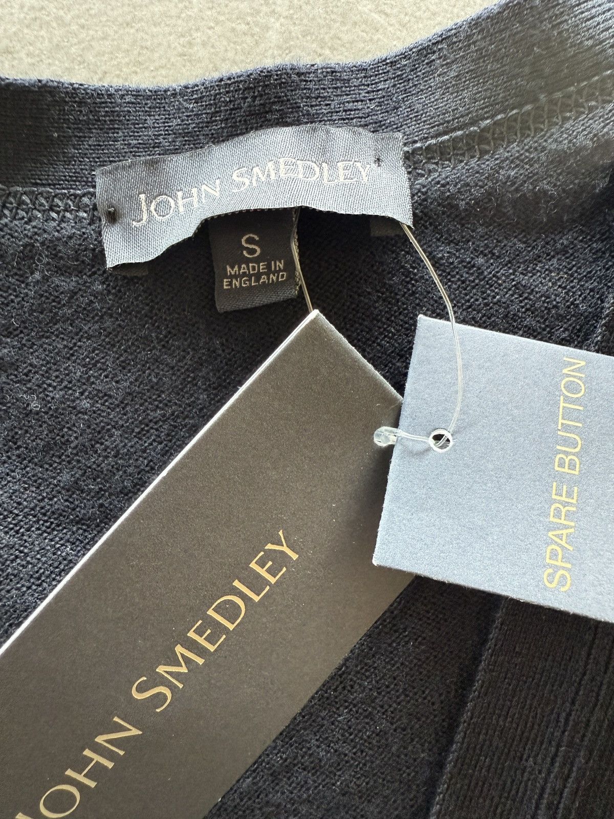 John Smedley John Smedley England New Zealand Merino Wool Knit Cardigan S Size US S / EU 44-46 / 1 - 4 Thumbnail