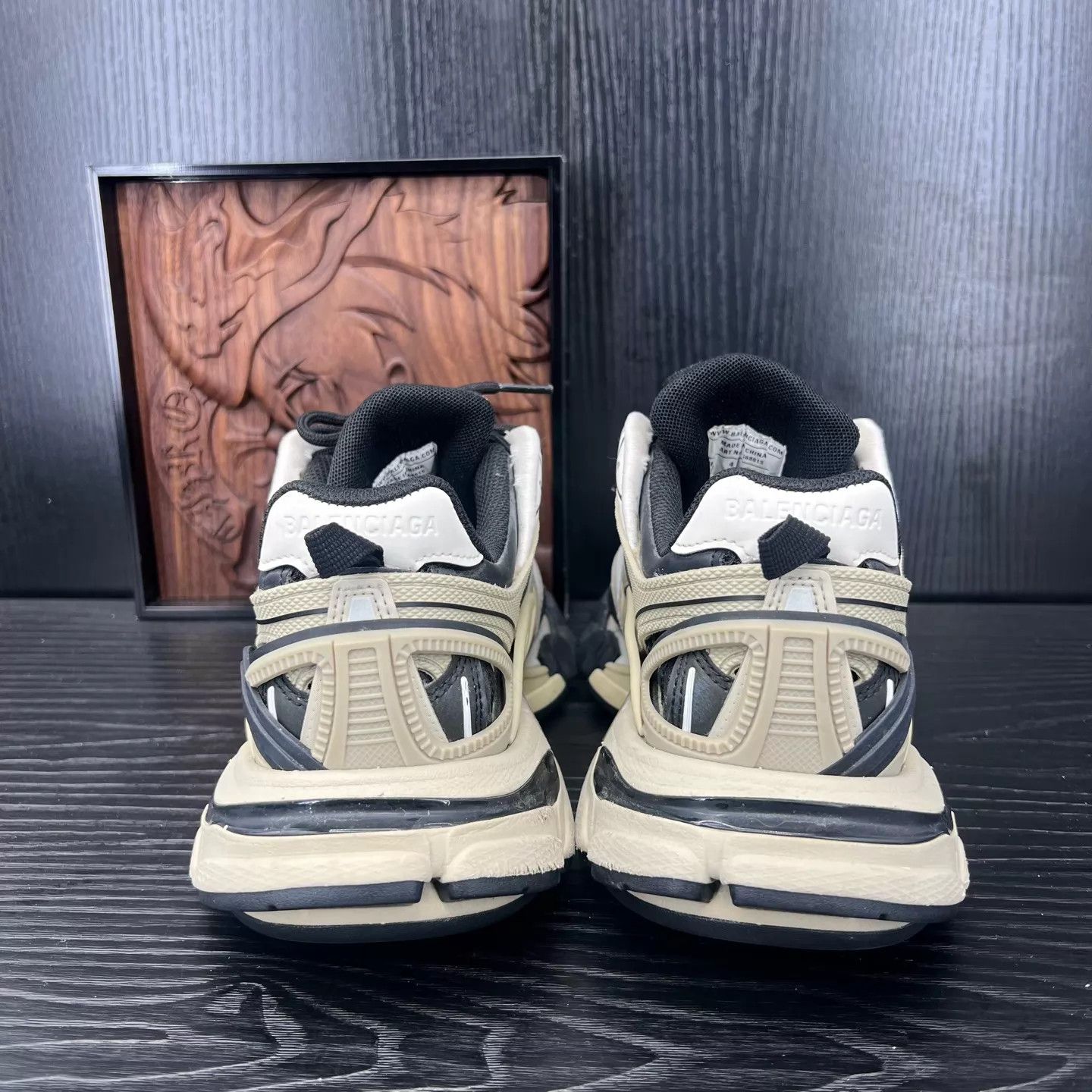 Balenciaga Balenciaga Track 2 Black & Gray Sneakers (Size 37) Size US 6.5 / IT 36.5 - 5 Thumbnail