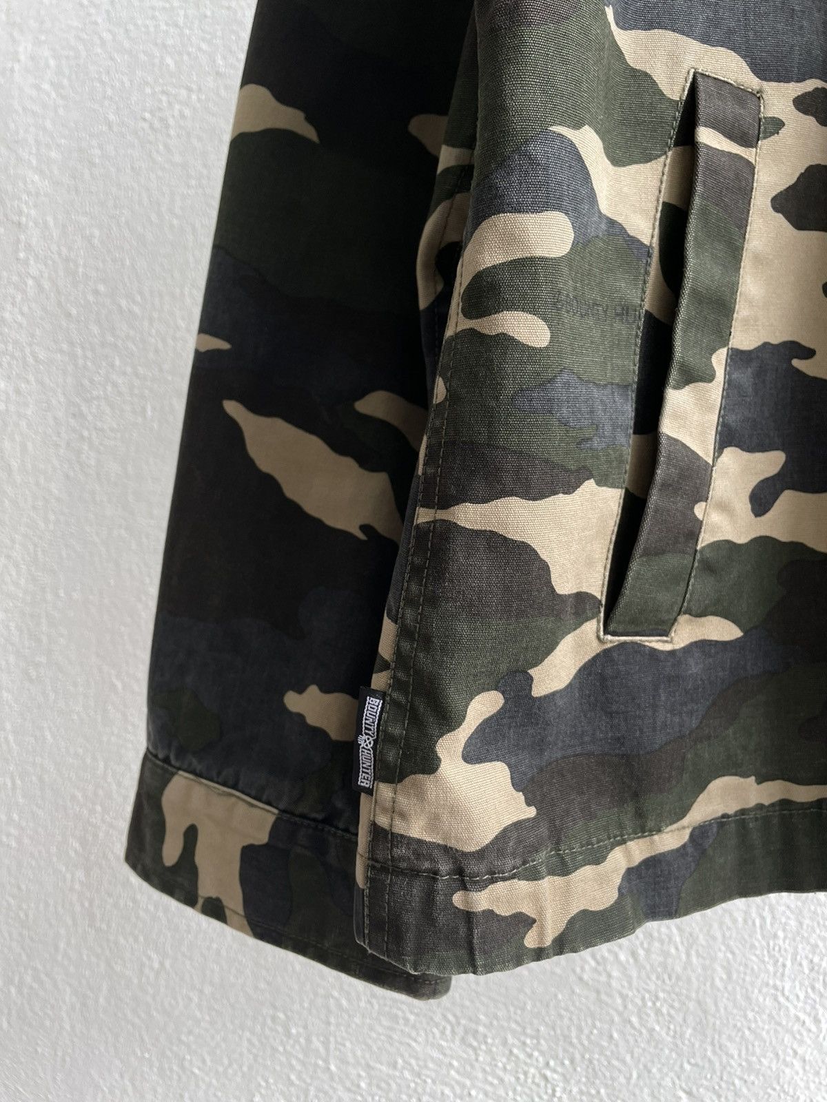 Bounty Hunter Vintage Bounty Hunter Camouflage Zipper Jacket Size US L / EU 52-54 / 3 - 5 Thumbnail