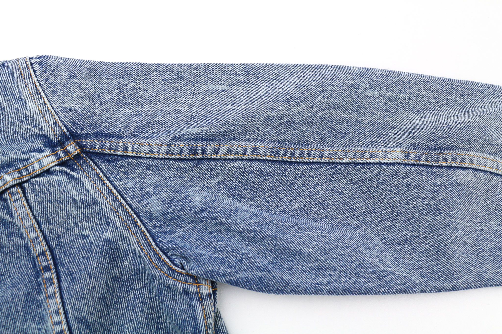 Nudie Jeans TERRY M Denim Salt & Pepper Buttoned Logo Jacket 80744 Size US M / EU 48-50 / 2 - 13 Thumbnail