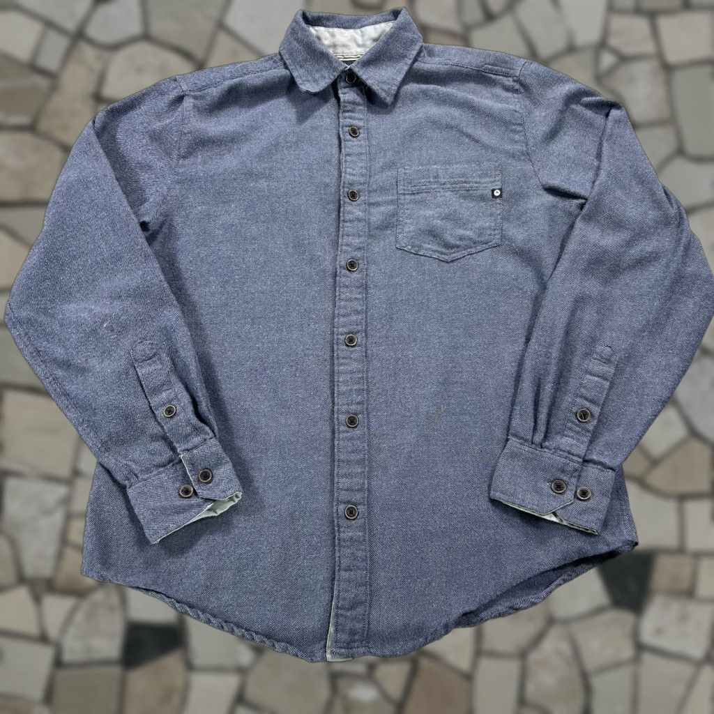 Marmot Marmot Shirt Mens Small Blue Flanne Button Up Lightweight Casual Outdoor Size US S / EU 44-46 / 1 - 1 Thumbnail