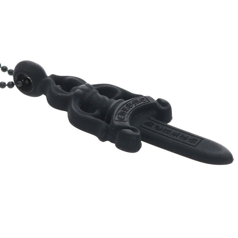 Chrome Hearts Chrome Hearts Rubber Dagger Necklace GZ11 Size ONE SIZE - 4 Thumbnail
