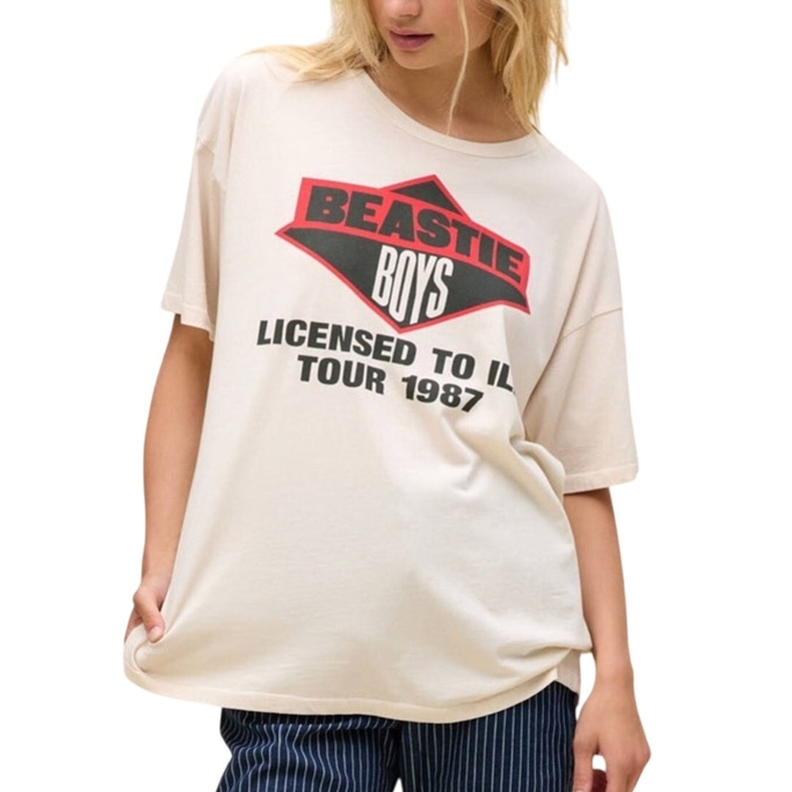 Daydreamer DAYDREAMER Beastie Boys Licensed To III Tour 1987 Merch Tee Size ONE SIZE - 3 Thumbnail